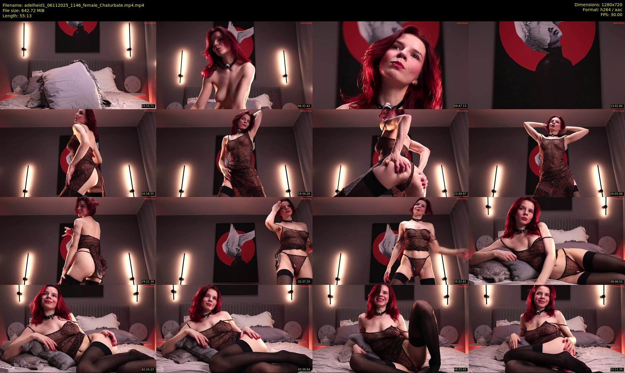 adelheid1 — 56 minute Chaturbate female cam show recording, 720p, Nov 6, 2025