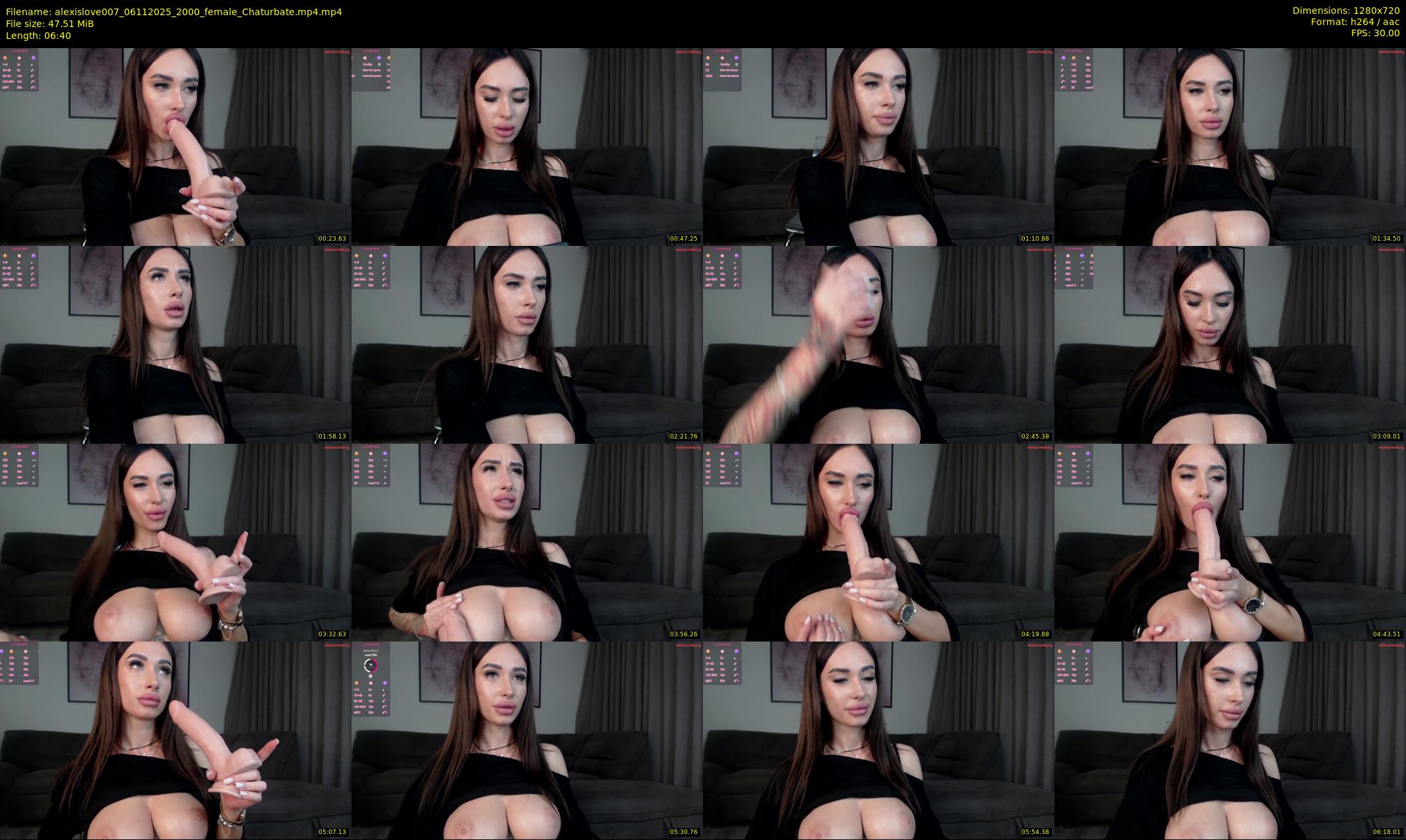 alexislove007 — 7 minute Chaturbate female cam show recording, 720p, Nov 6, 2025