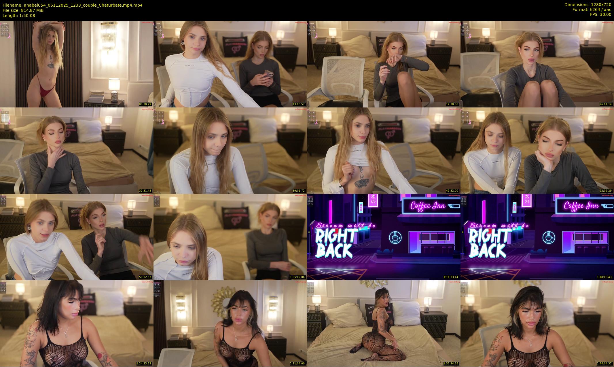 anabel054 — 111 minute Chaturbate female cam show recording, 720p, Nov 6, 2025