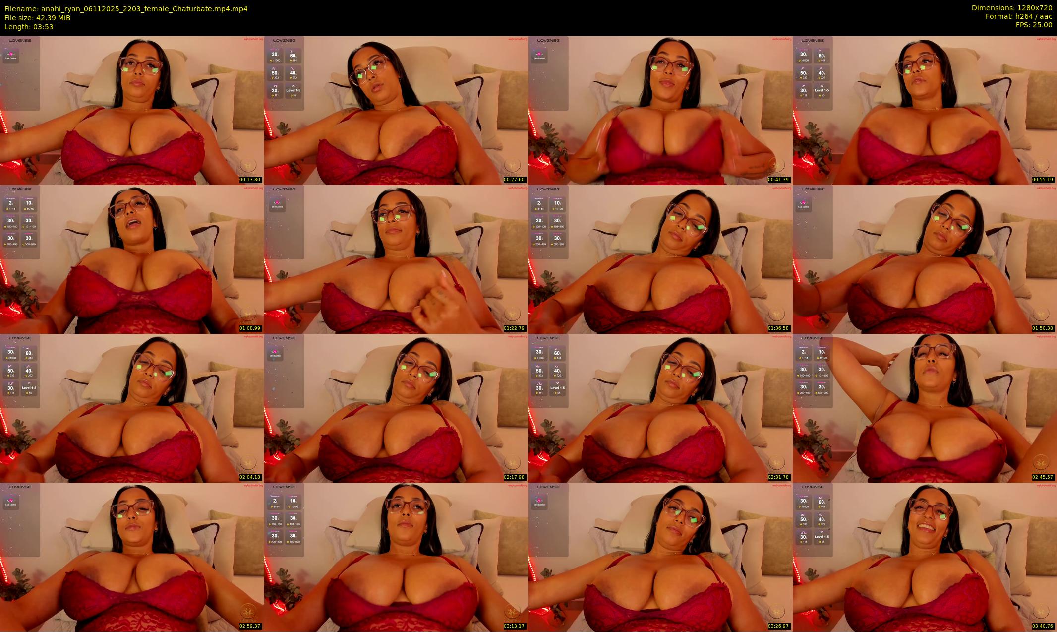 anahi_ryan — 4 minute Chaturbate female cam show recording, 720p, Nov 6, 2025