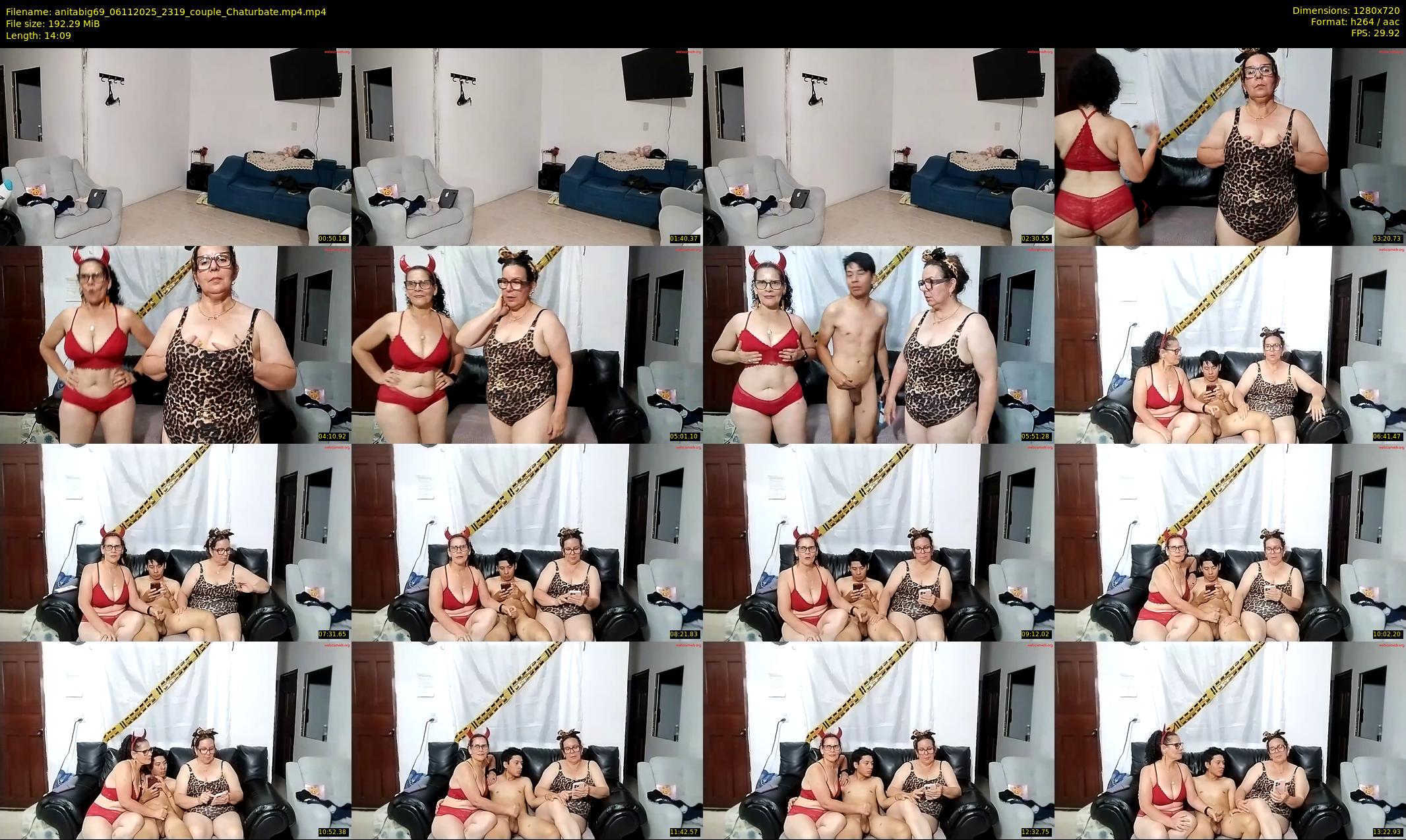 anitabig69 — 15 minute Chaturbate couple cam show recording, 720p, Nov 6, 2025