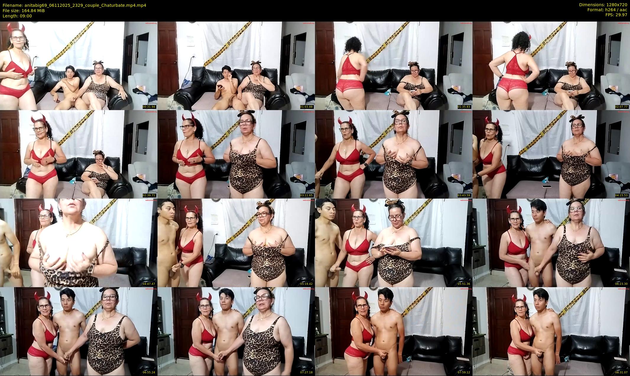 anitabig69 — 9 minute Chaturbate couple cam show recording, 720p, Nov 6, 2025