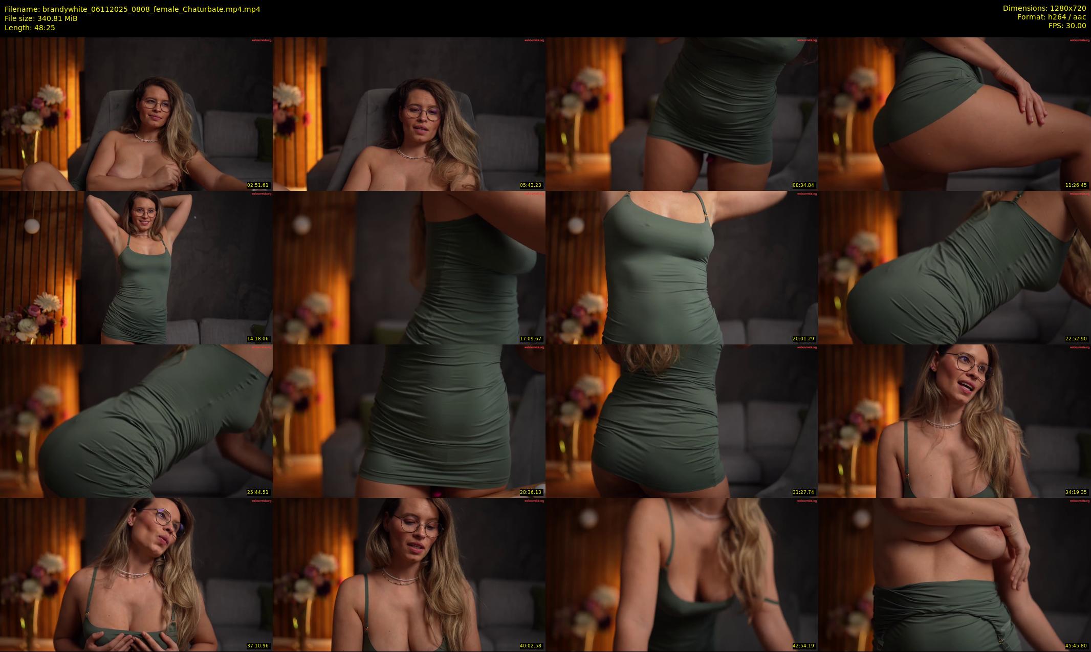 brandywhite — 49 minute Chaturbate female cam show recording, 720p, Nov 6, 2025