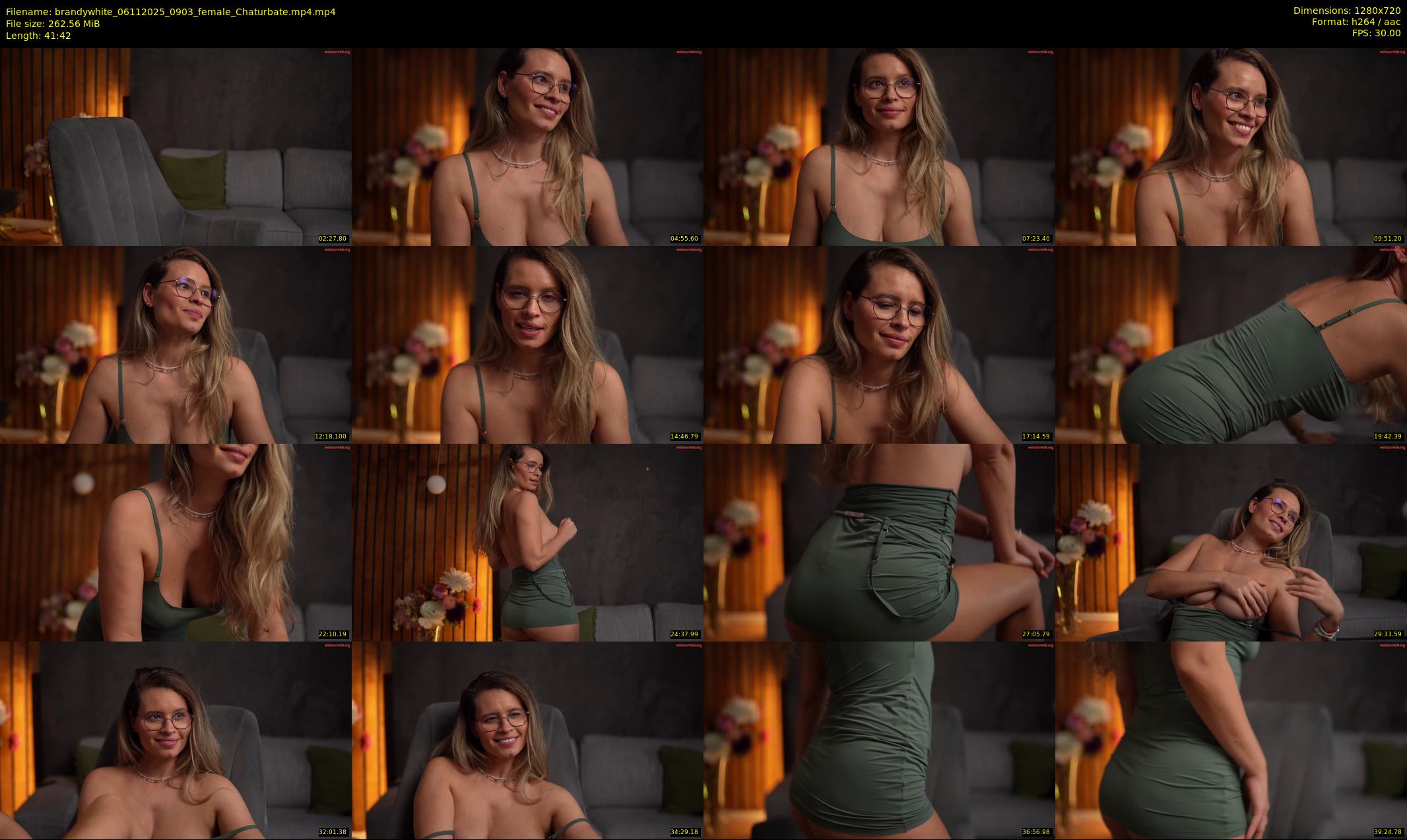brandywhite — 42 minute Chaturbate female cam show recording, 720p, Nov 6, 2025