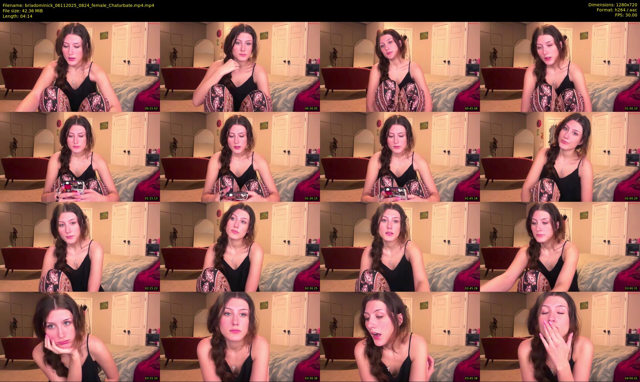 briadominick — 5 minute Chaturbate couple cam show recording, 720p, Nov 6, 2025