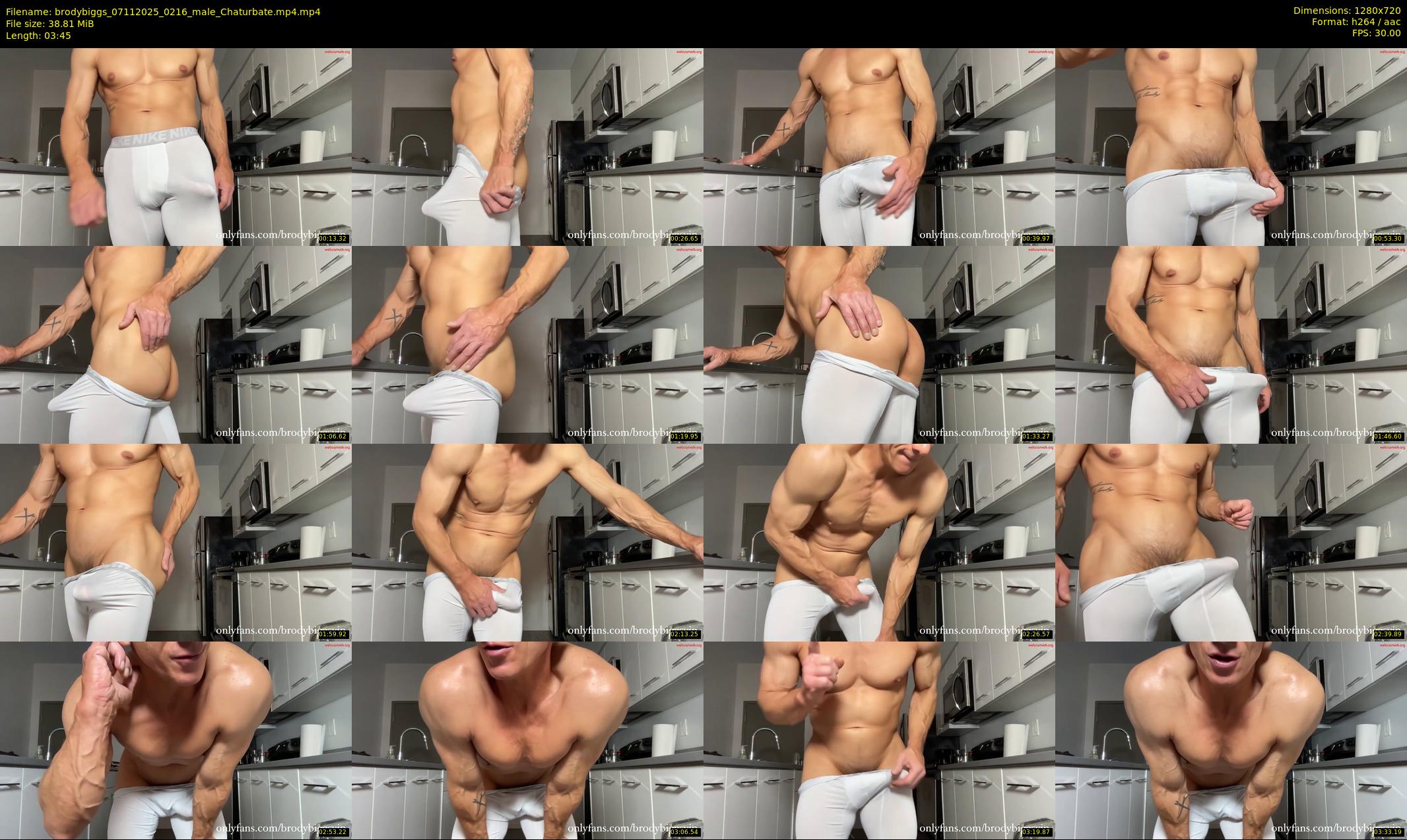 brodybiggs — 4 minute Chaturbate male cam show recording, 720p, Nov 7, 2025