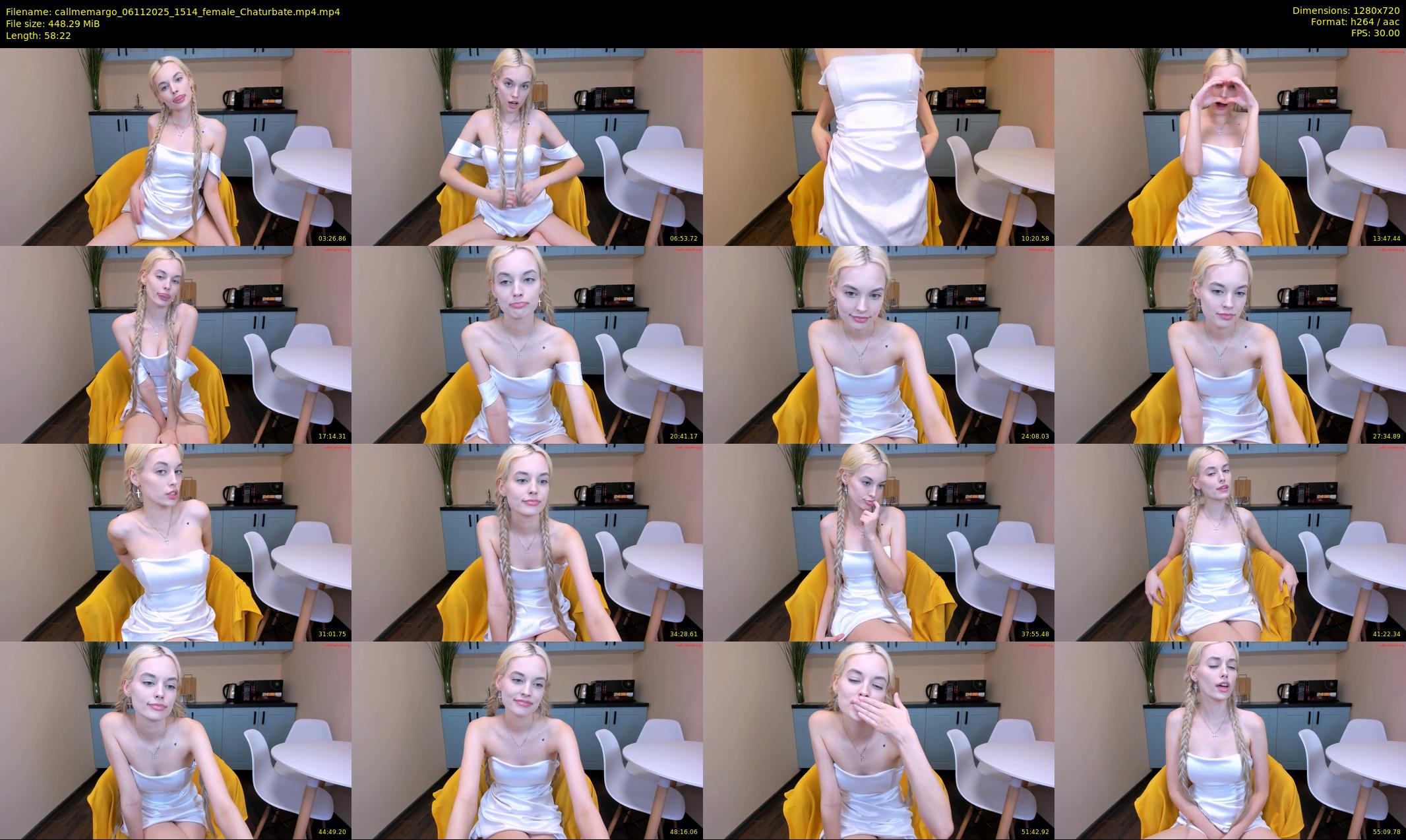 callmemargo — 59 minute Chaturbate female cam show recording, 720p, Nov 6, 2025