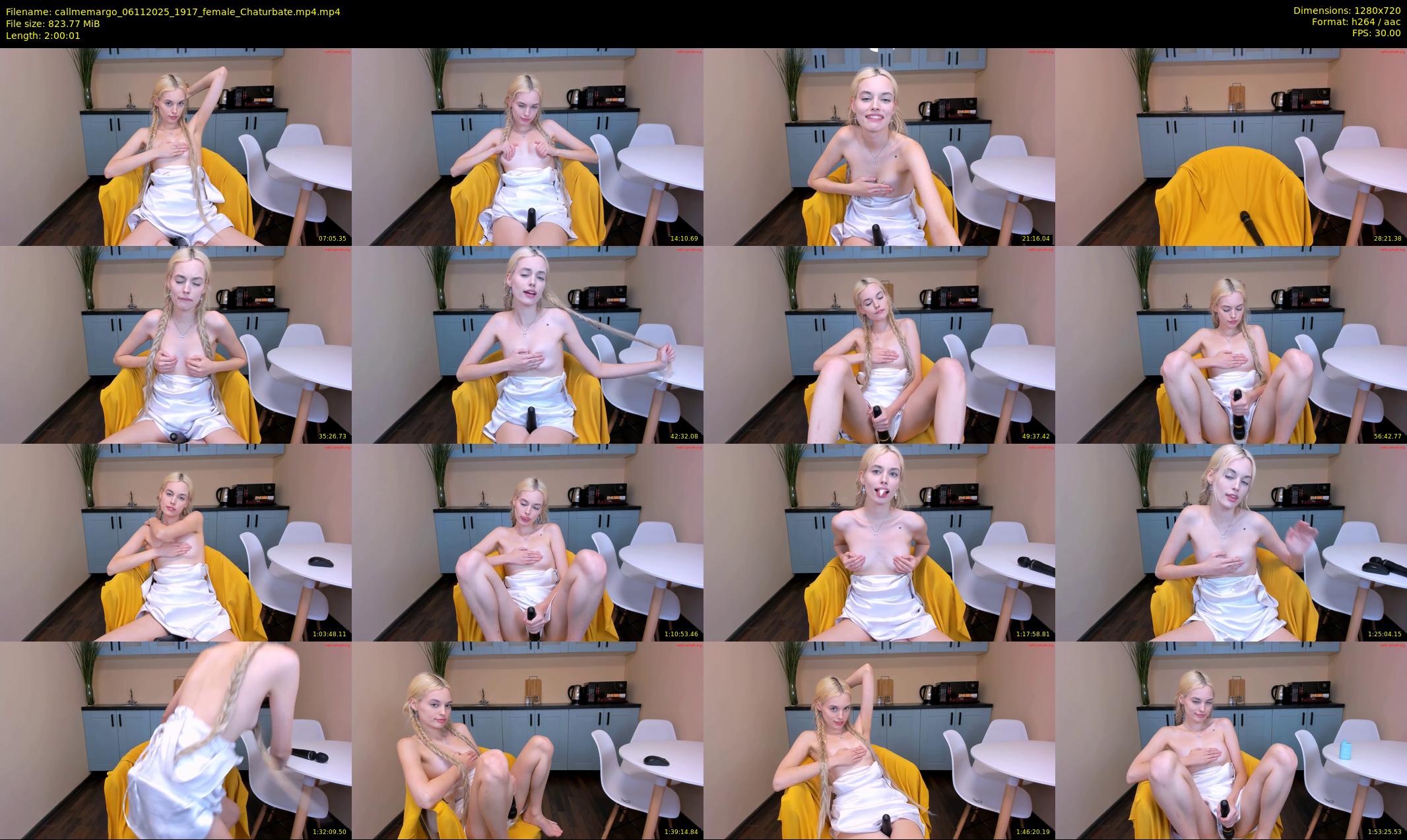 callmemargo — 121 minute Chaturbate female cam show recording, 720p, Nov 6, 2025