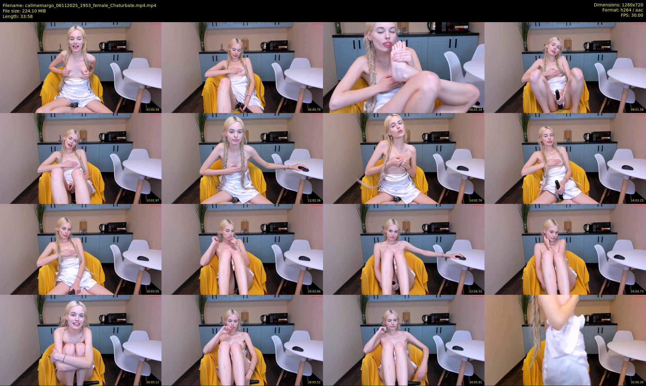 callmemargo — 34 minute Chaturbate female cam show recording, 720p, Nov 6, 2025