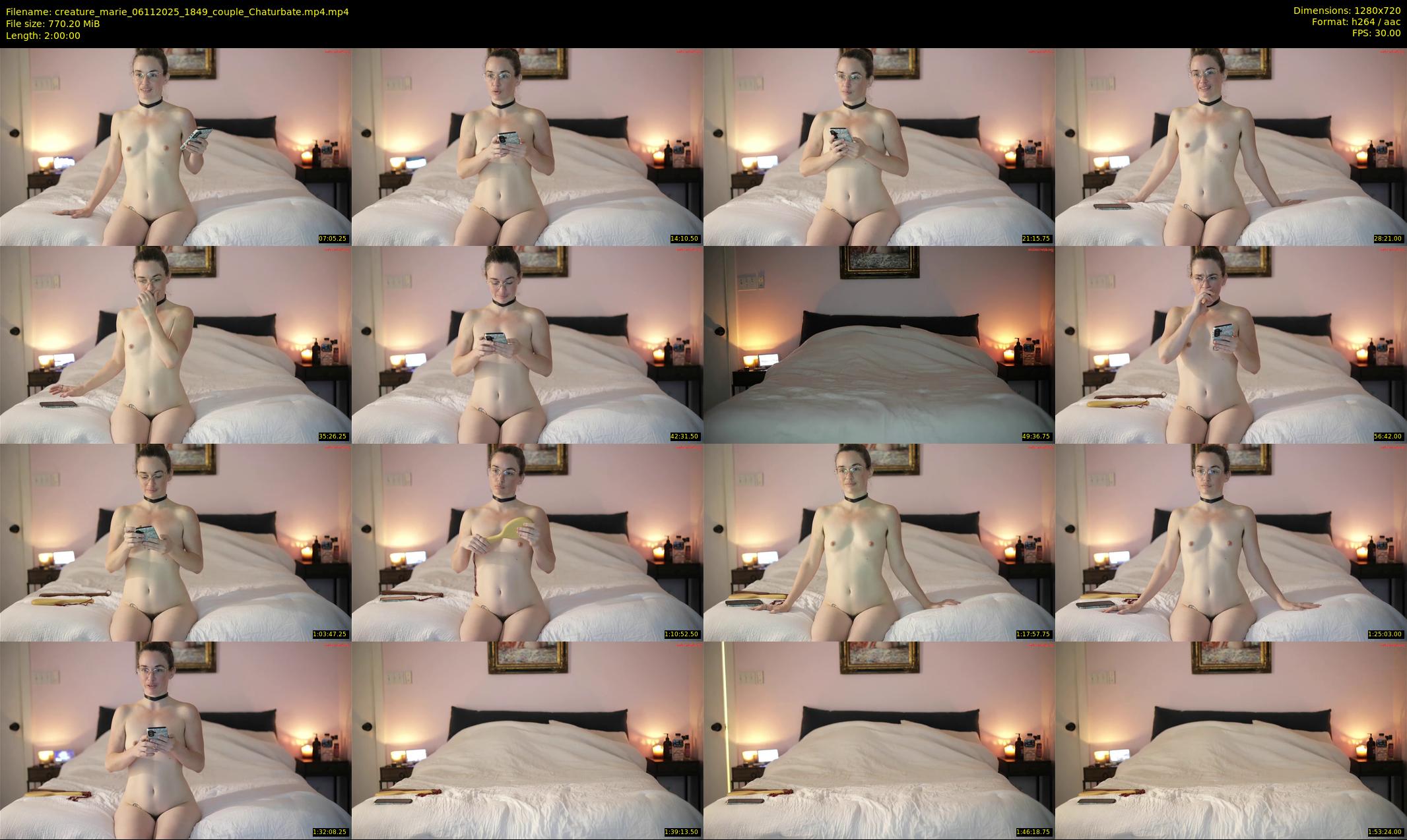 creature_marie — 120 minute Chaturbate female cam show recording, 720p, Nov 6, 2025