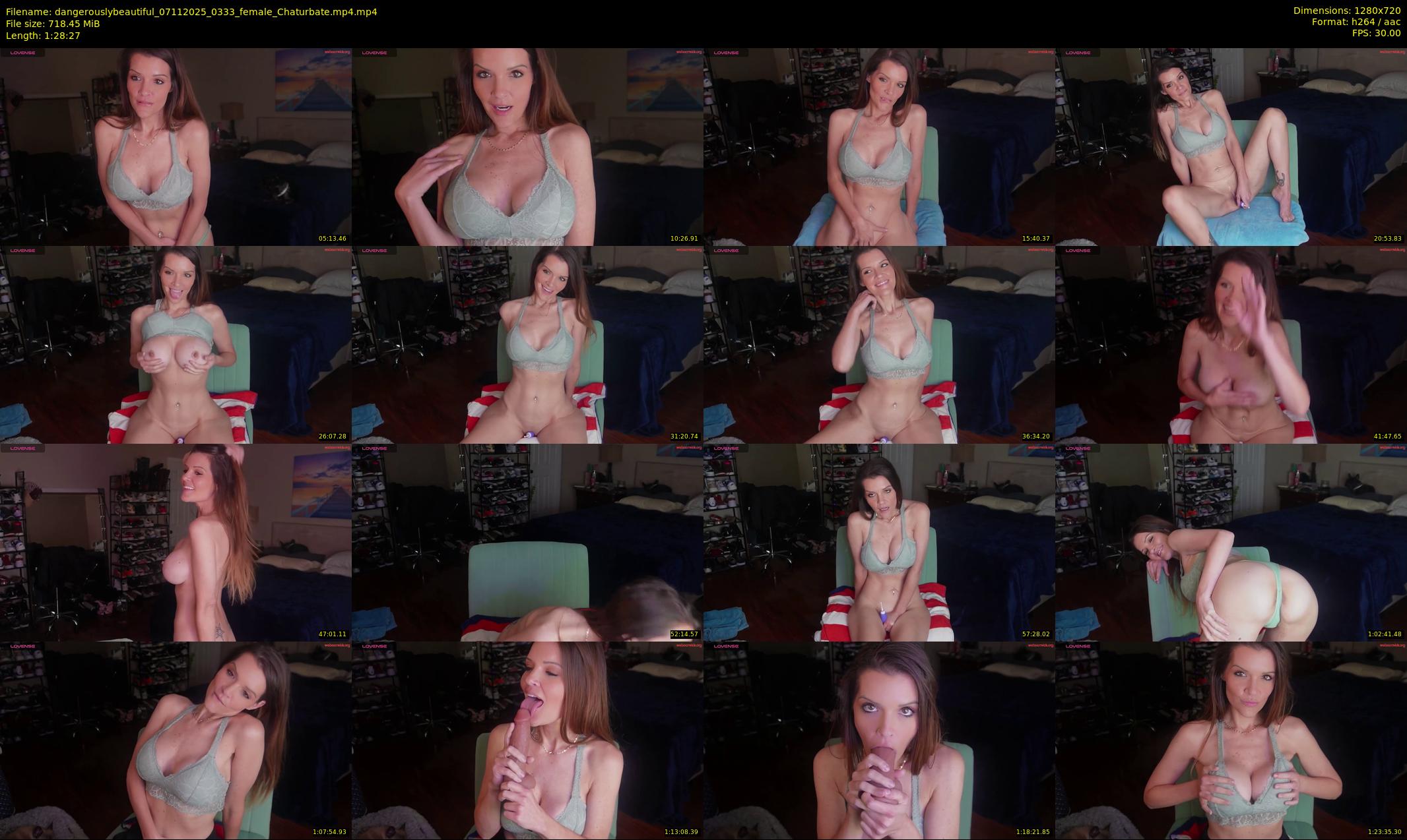 dangerouslybeautiful — 89 minute Chaturbate female cam show recording, 720p, Nov 7, 2025