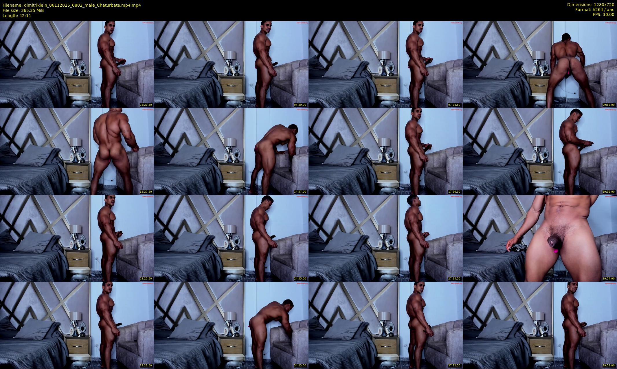 dimitriklein — 43 minute Chaturbate male cam show recording, 720p, Nov 6, 2025