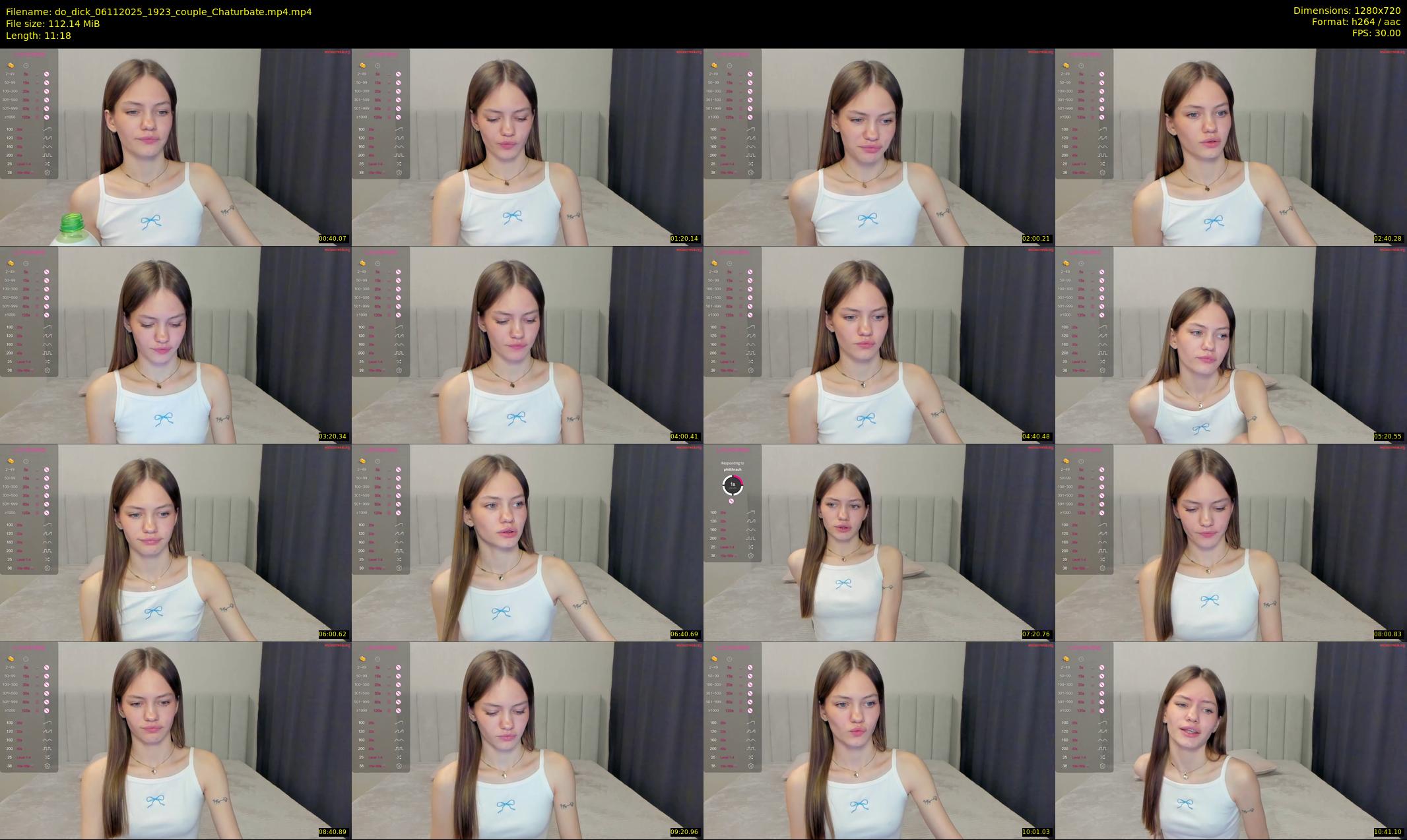do_dick — 12 minute Chaturbate couple cam show recording, 720p, Nov 6, 2025