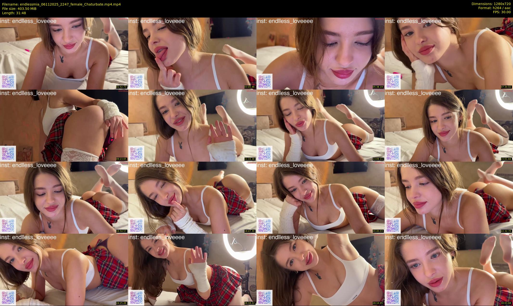 endlessmia — 32 minute Chaturbate female cam show recording, 720p, Nov 6, 2025