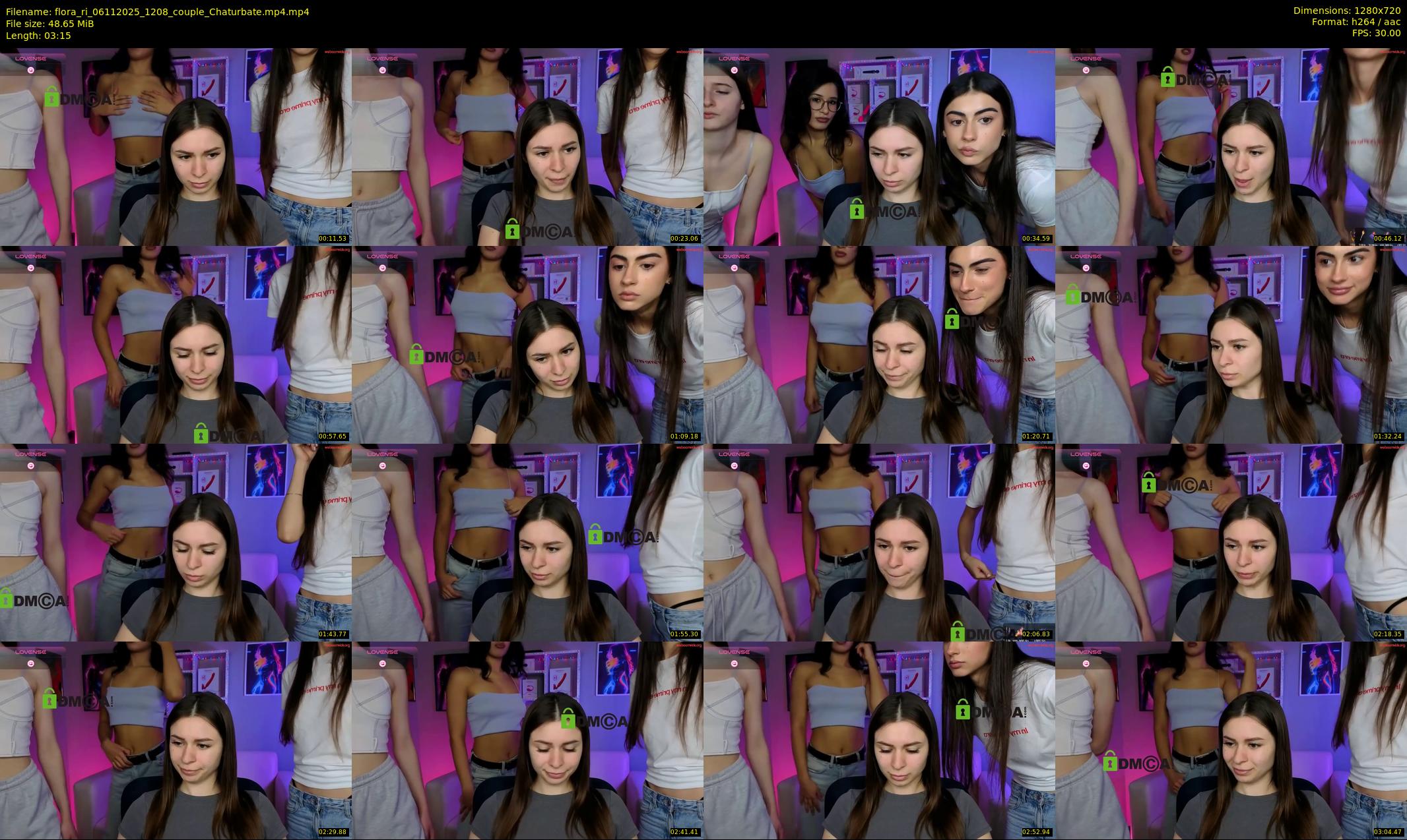 flora_ri — 4 minute Chaturbate female cam show recording, 720p, Nov 6, 2025
