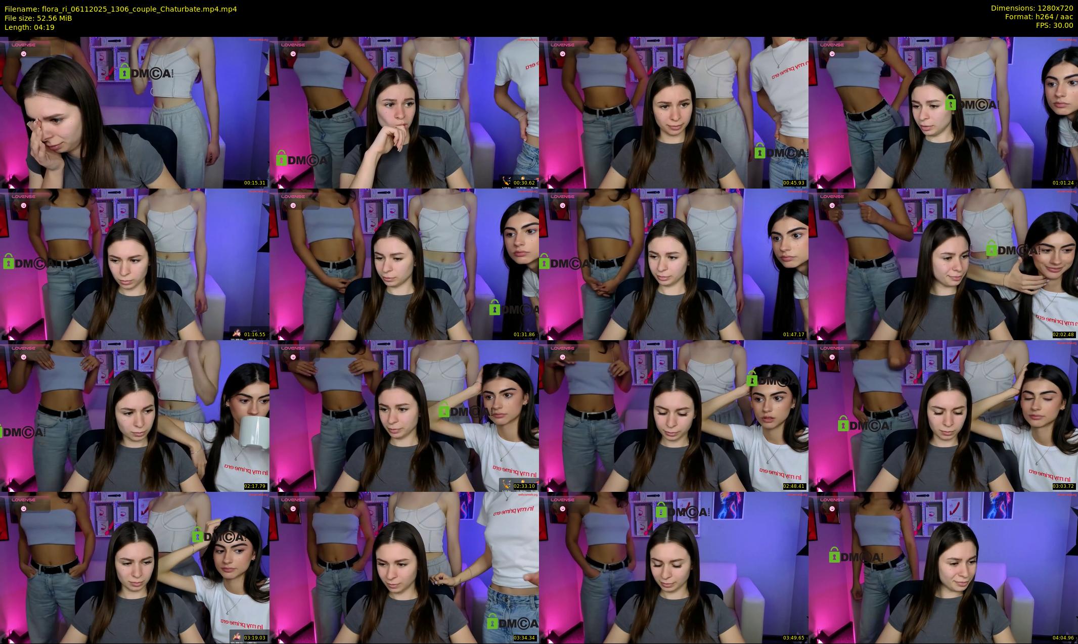 flora_ri — 5 minute Chaturbate female cam show recording, 720p, Nov 6, 2025