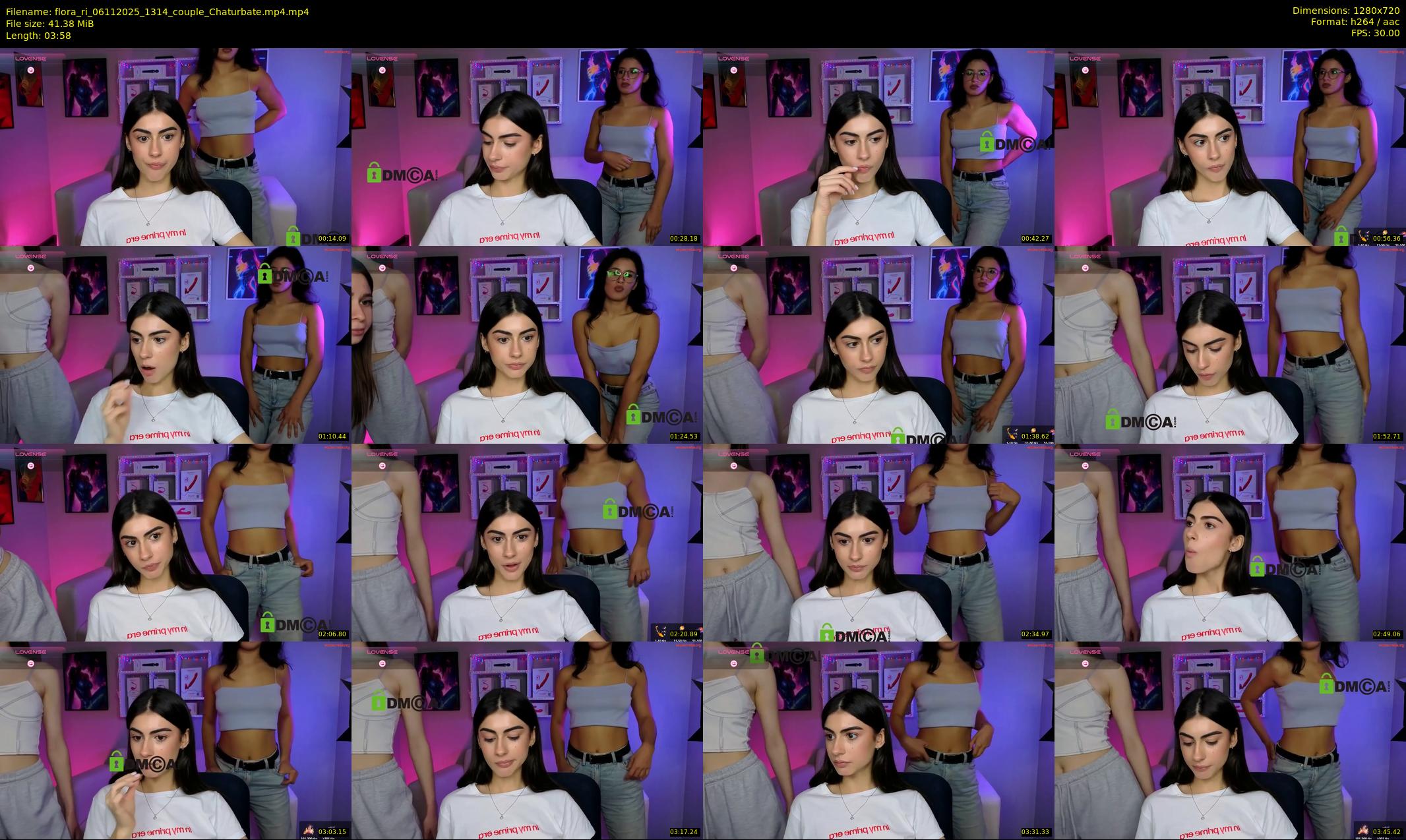 flora_ri — 4 minute Chaturbate female cam show recording, 720p, Nov 6, 2025