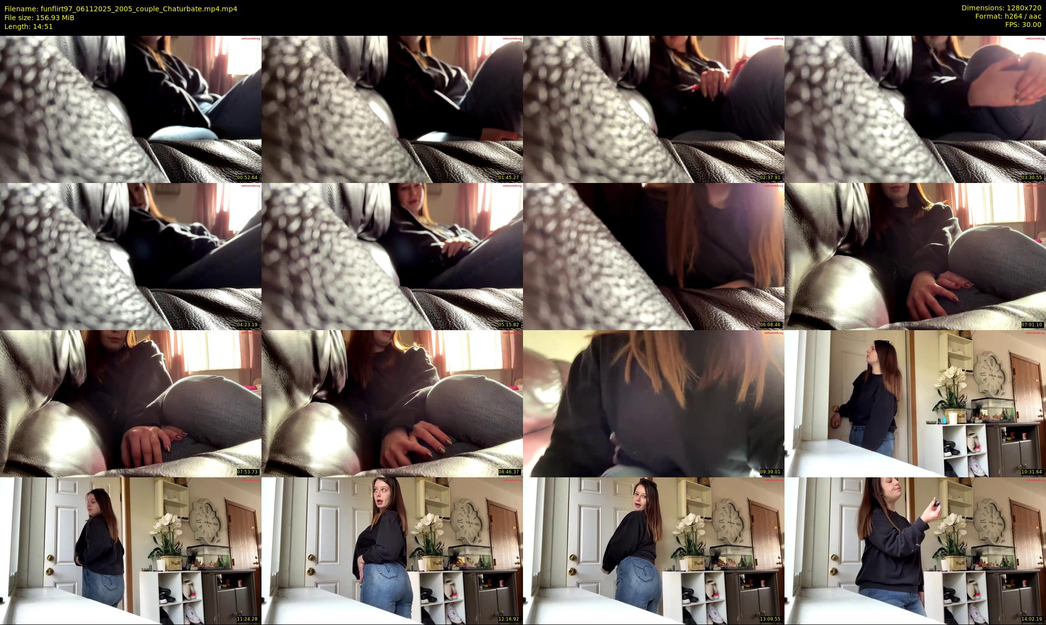 funflirt97 — 15 minute Chaturbate female cam show recording, 720p, Nov 6, 2025