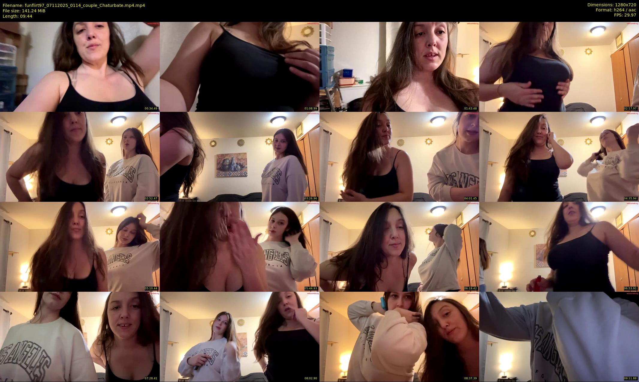 funflirt97 — 10 minute Chaturbate female cam show recording, 720p, Nov 7, 2025