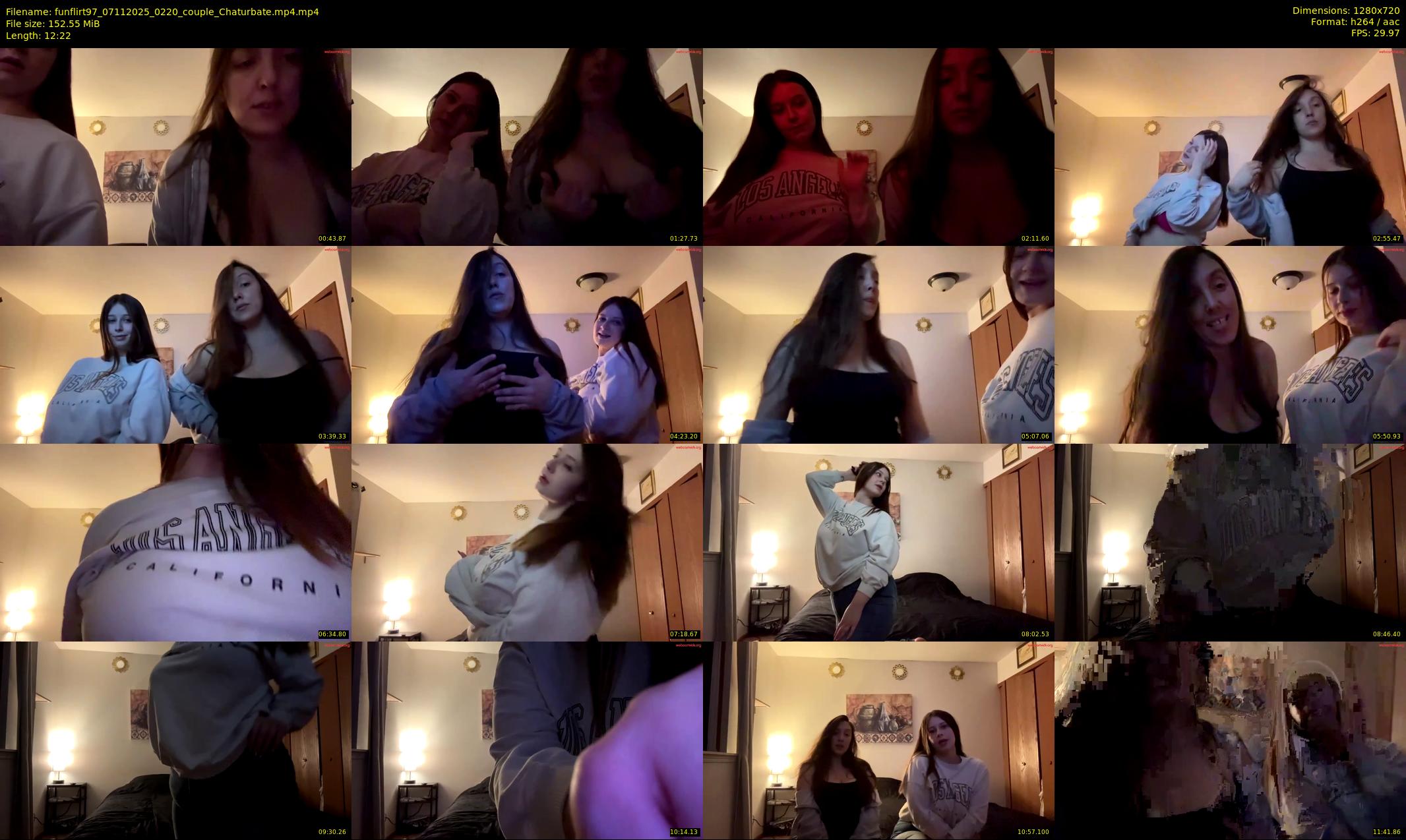 funflirt97 — 13 minute Chaturbate female cam show recording, 720p, Nov 7, 2025