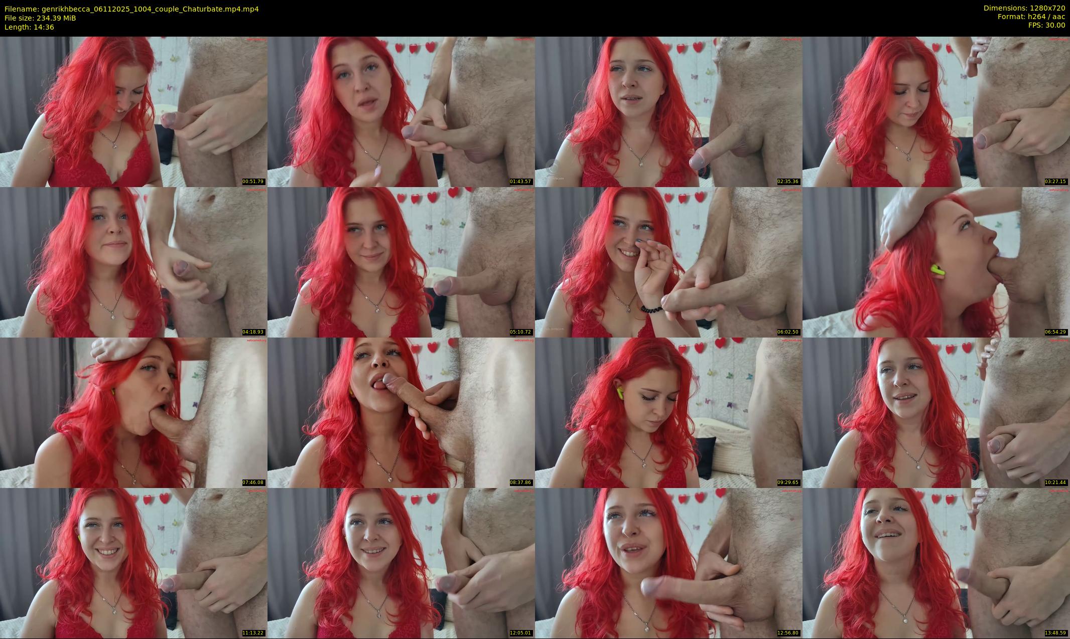 genrikhbecca — 15 minute Chaturbate couple cam show recording, 720p, Nov 6, 2025