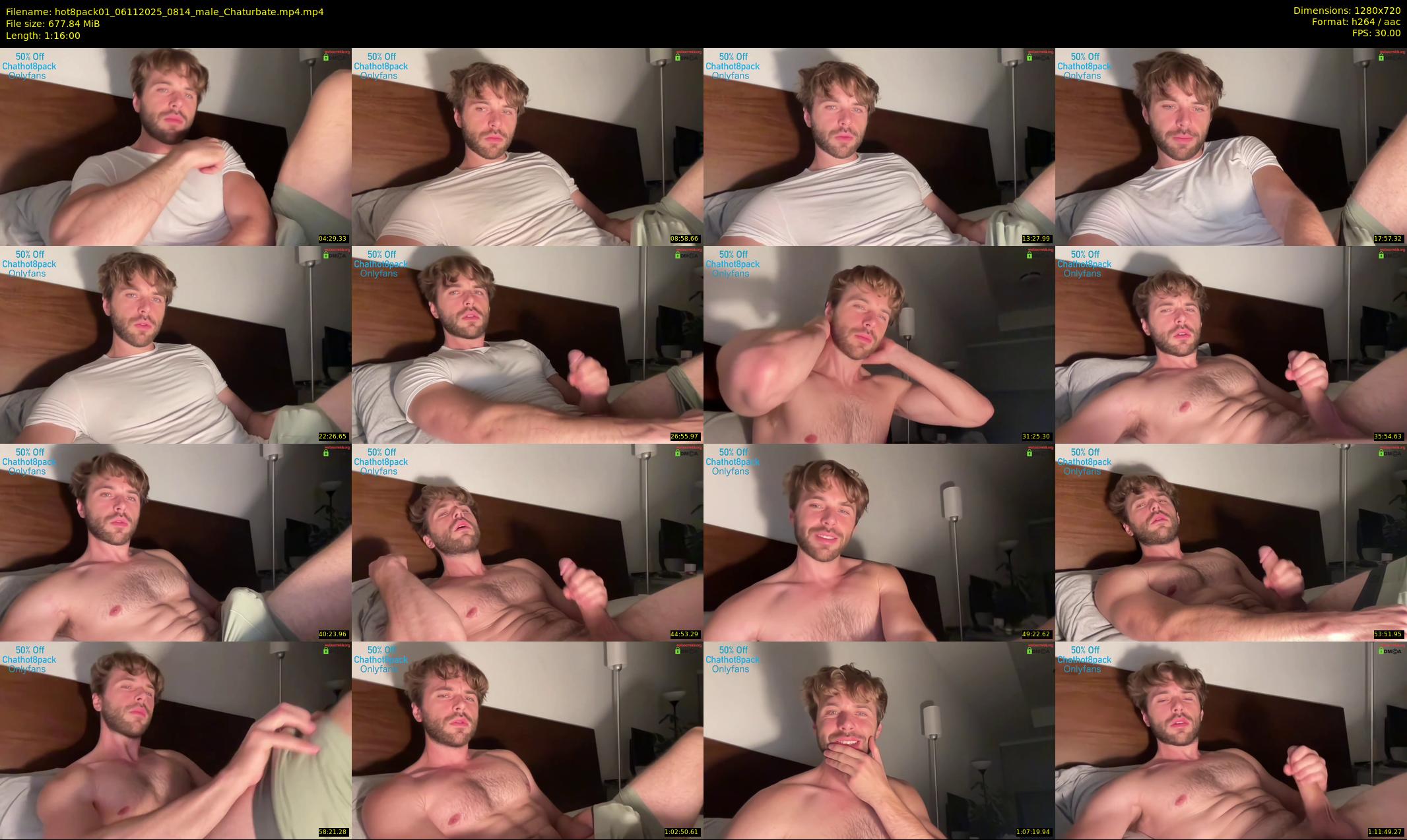 hot8pack01 — 76 minute Chaturbate male cam show recording, 720p, Nov 6, 2025
