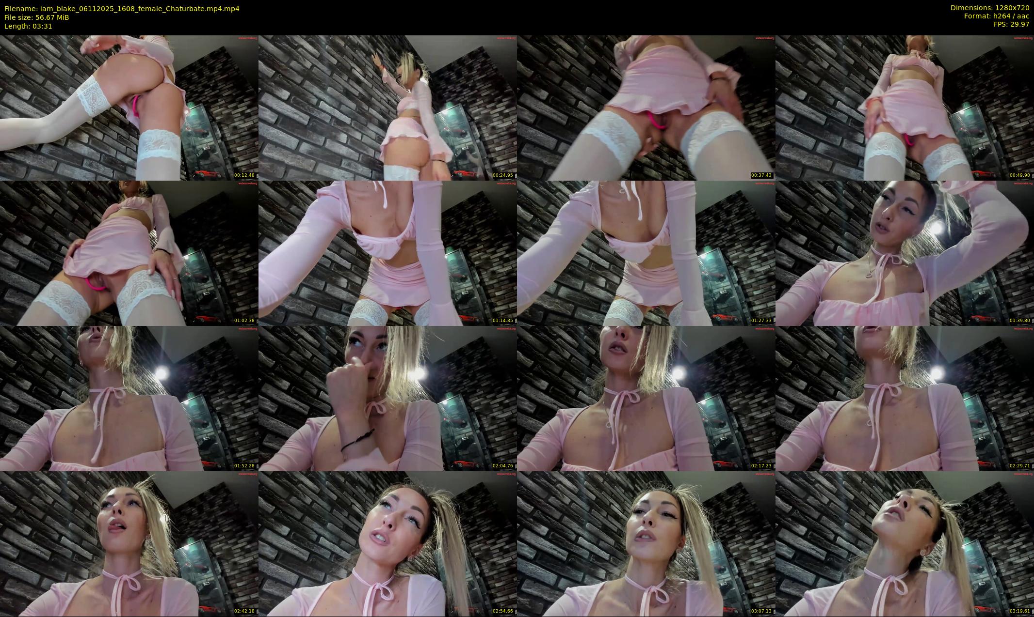 iam_blake — 4 minute Chaturbate female cam show recording, 720p, Nov 6, 2025