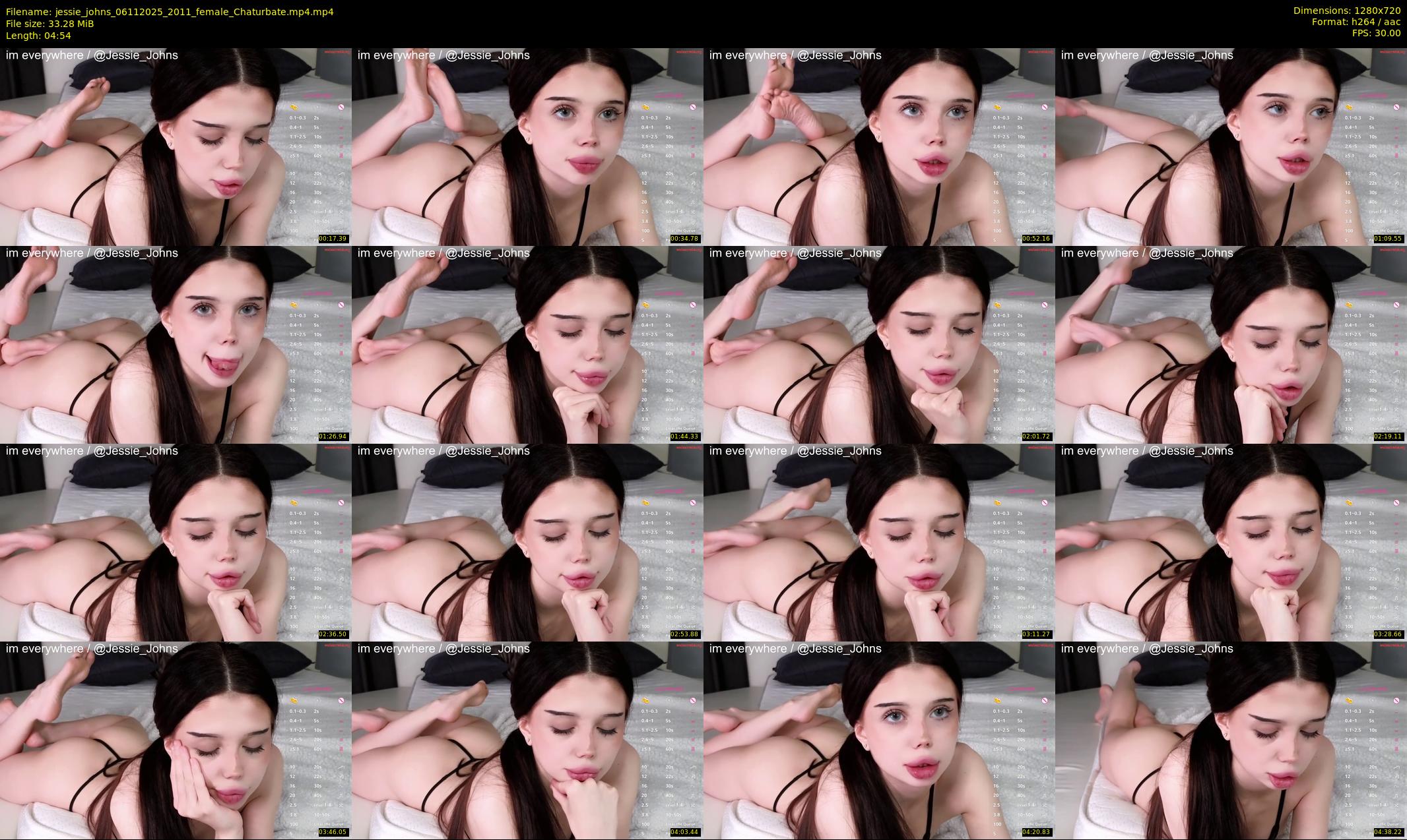 jessie_johns — 5 minute Chaturbate female cam show recording, 720p, Nov 6, 2025