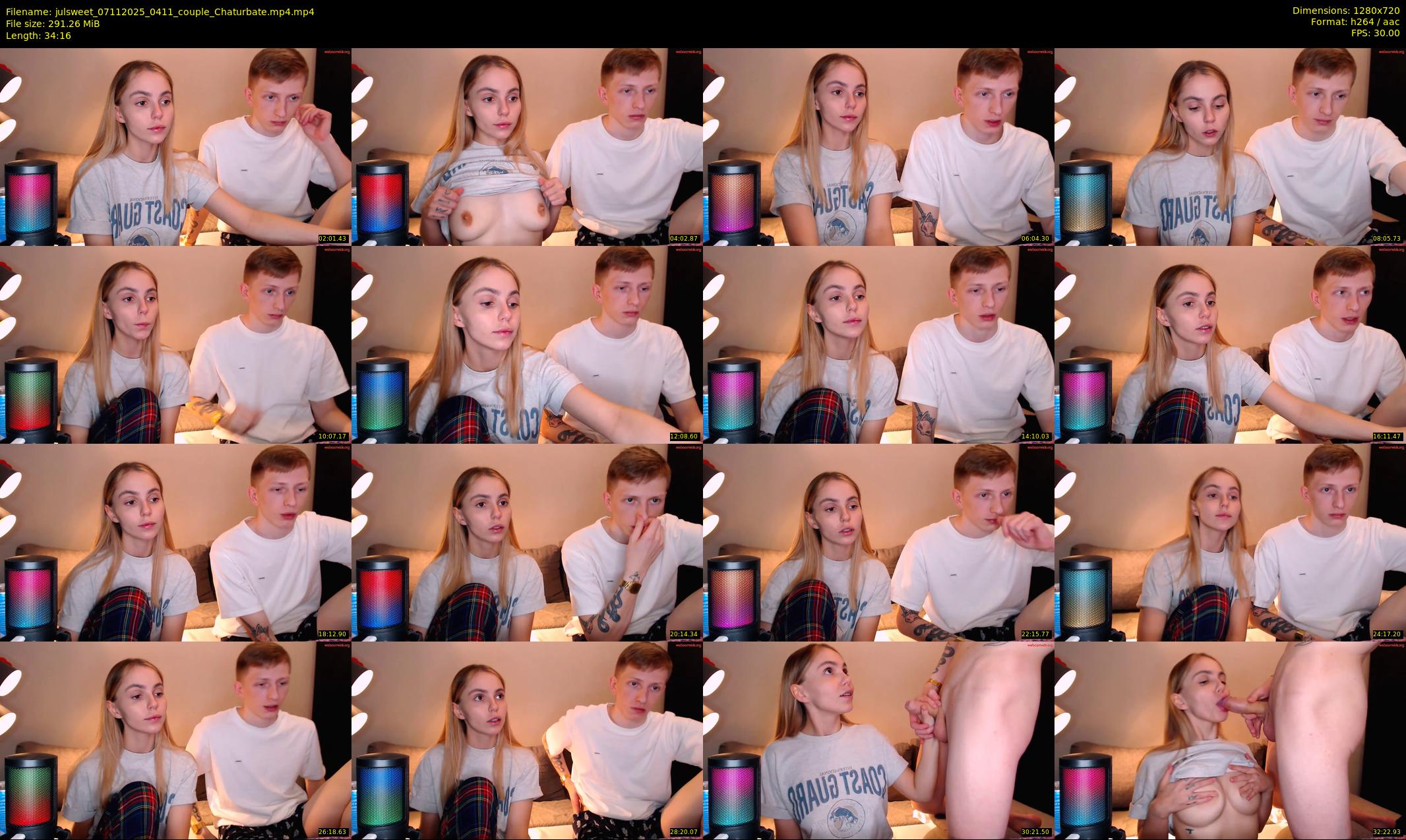 julsweet — 35 minute Chaturbate male cam show recording, 720p, Nov 7, 2025