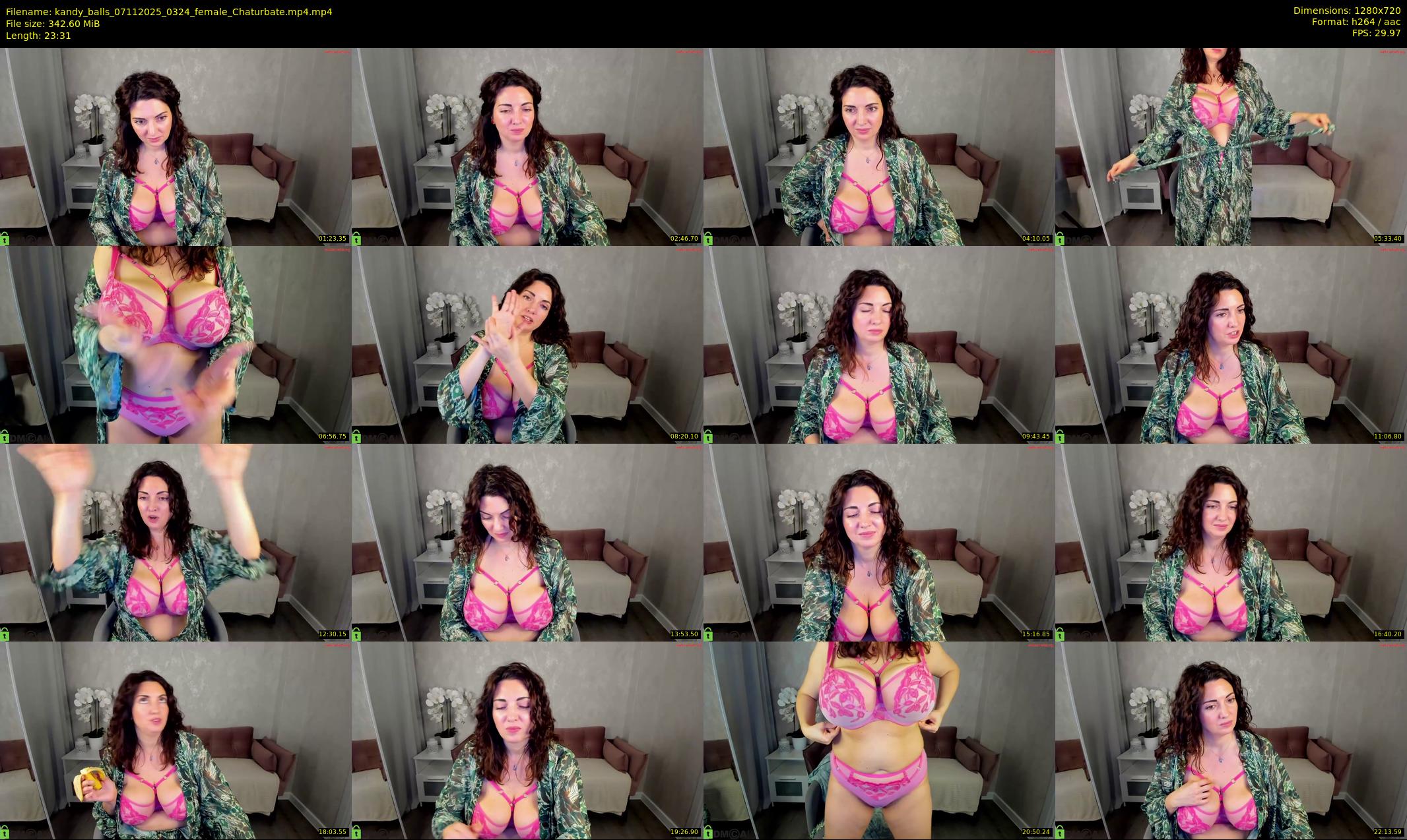 kandy_balls — 24 minute Chaturbate female cam show recording, 720p, Nov 7, 2025