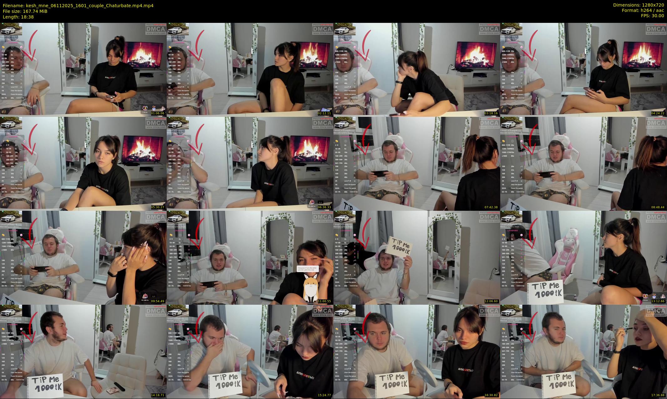 kesh_mne — 19 minute Chaturbate female cam show recording, 720p, Nov 6, 2025