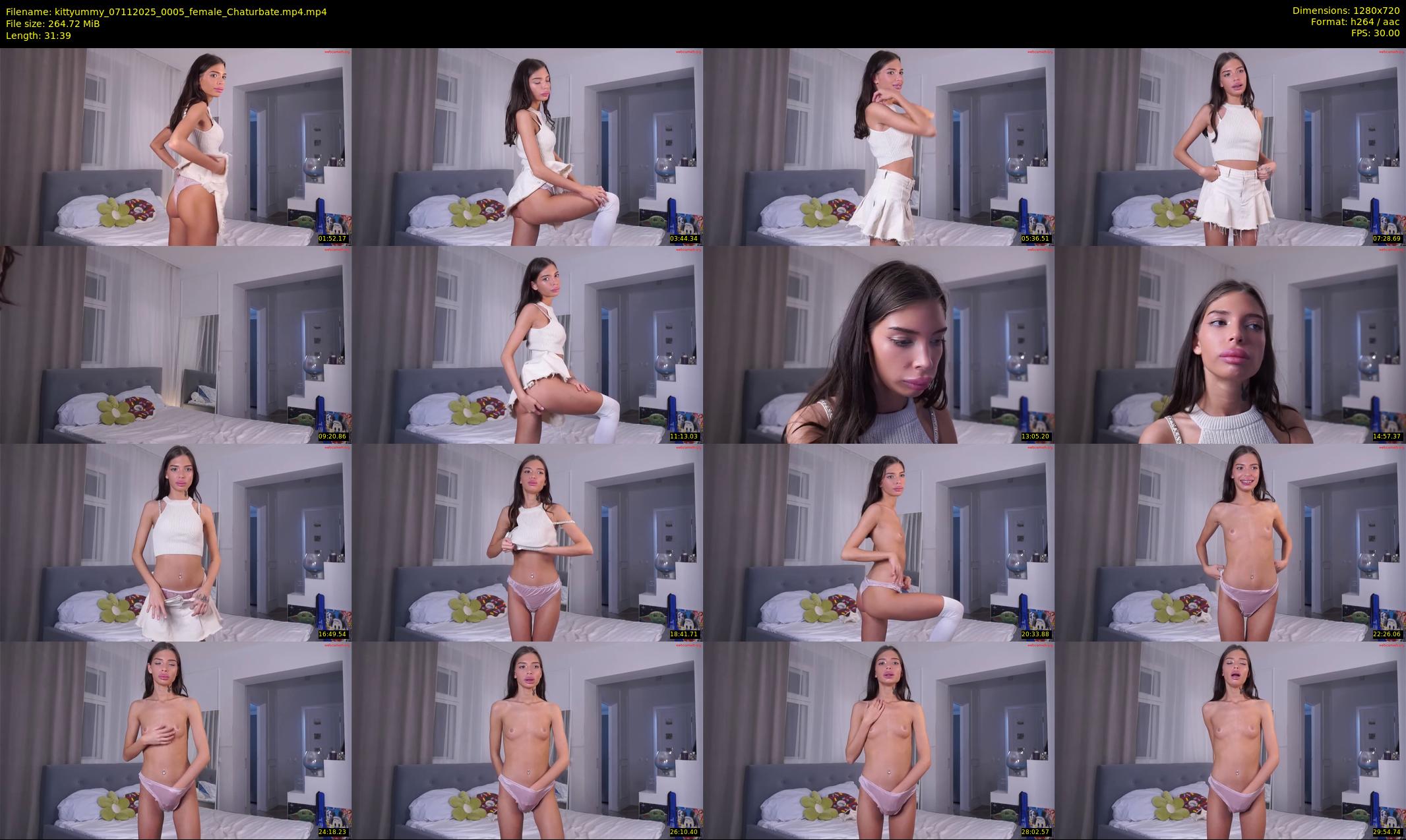 kittyummy — 32 minute Chaturbate female cam show recording, 720p, Nov 7, 2025