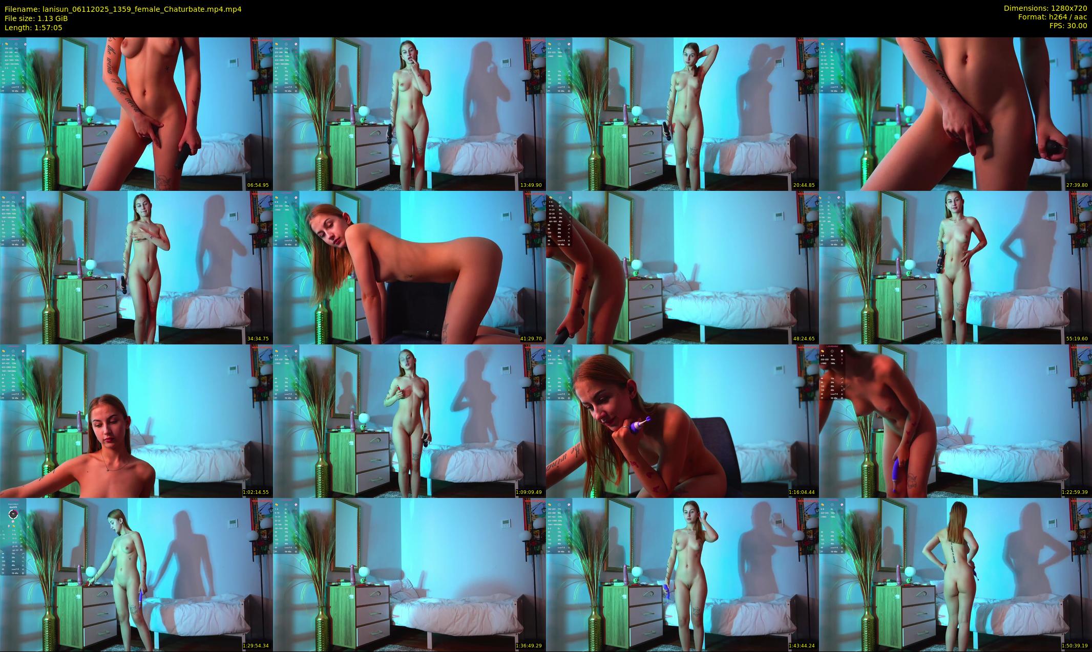 lanisun — 118 minute Chaturbate female cam show recording, 720p, Nov 6, 2025