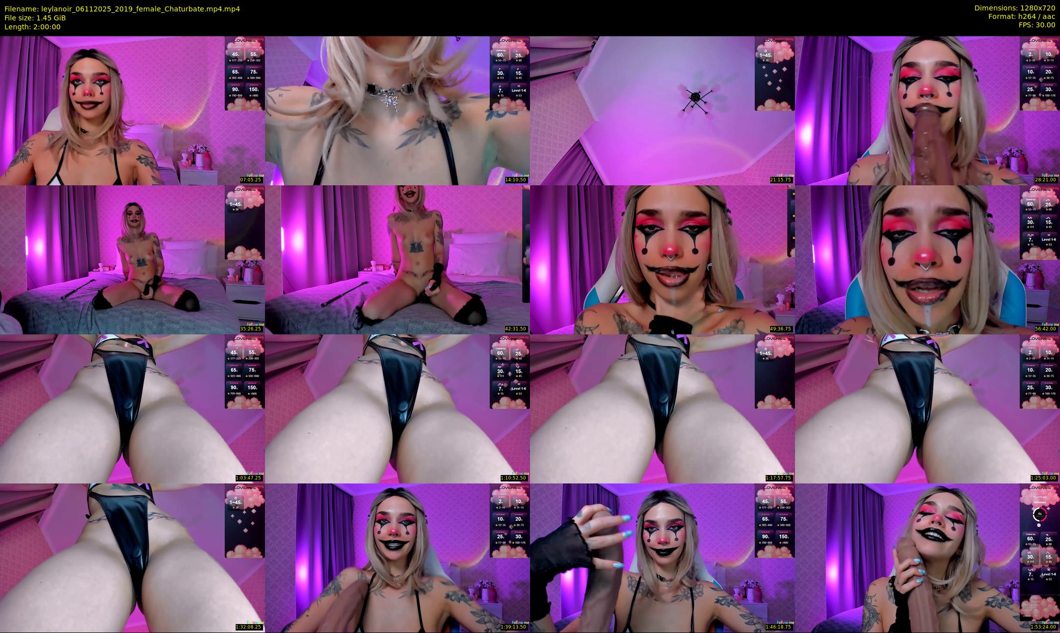 leylanoir — 120 minute Chaturbate female cam show recording, 720p, Nov 6, 2025