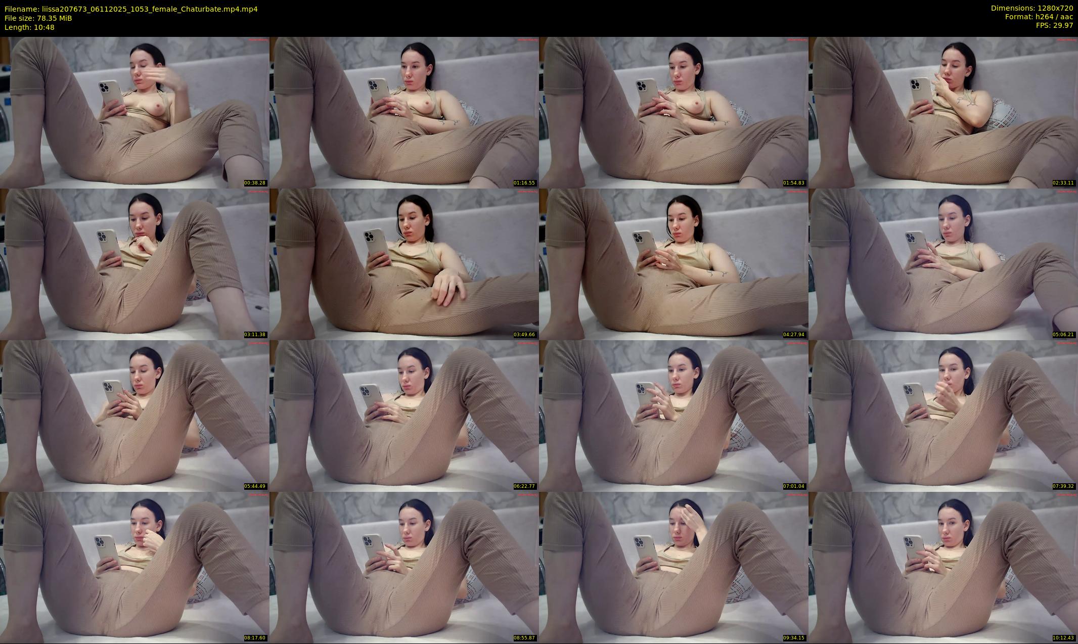 liissa207673 — 11 minute Chaturbate female cam show recording, 720p, Nov 6, 2025