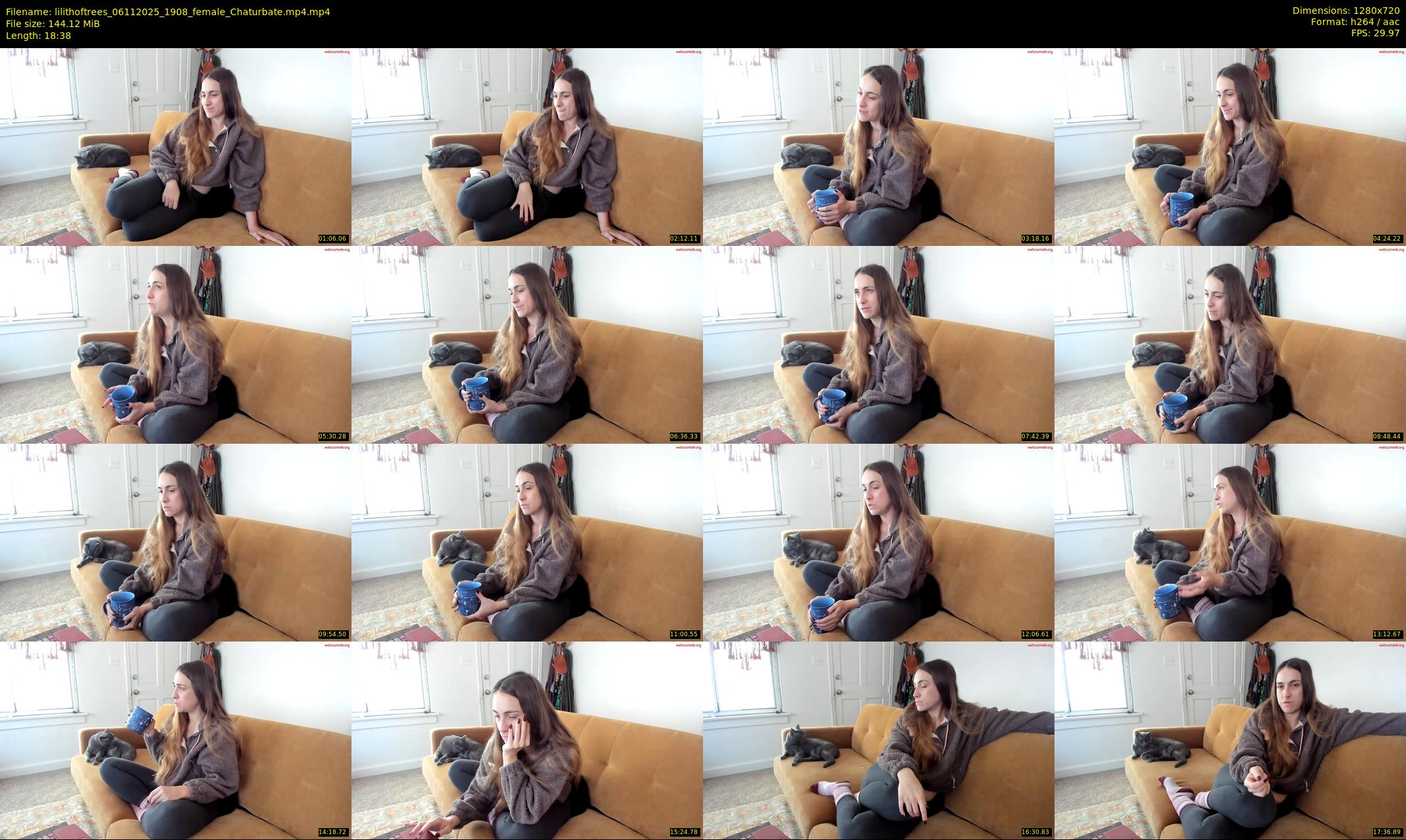 lilithoftrees — 19 minute Chaturbate female cam show recording, 720p, Nov 6, 2025