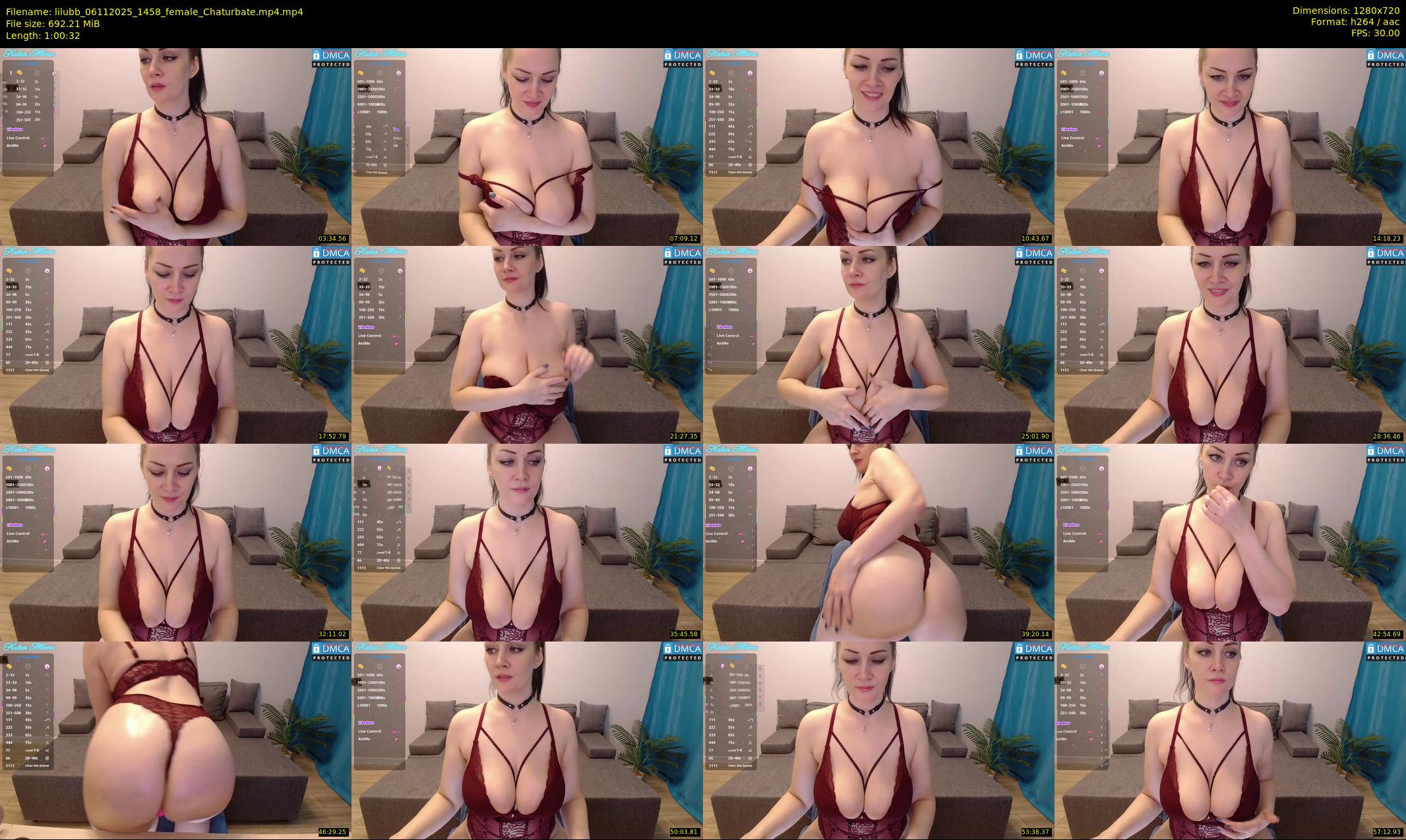 lilubb — 61 minute Chaturbate female cam show recording, 720p, Nov 6, 2025
