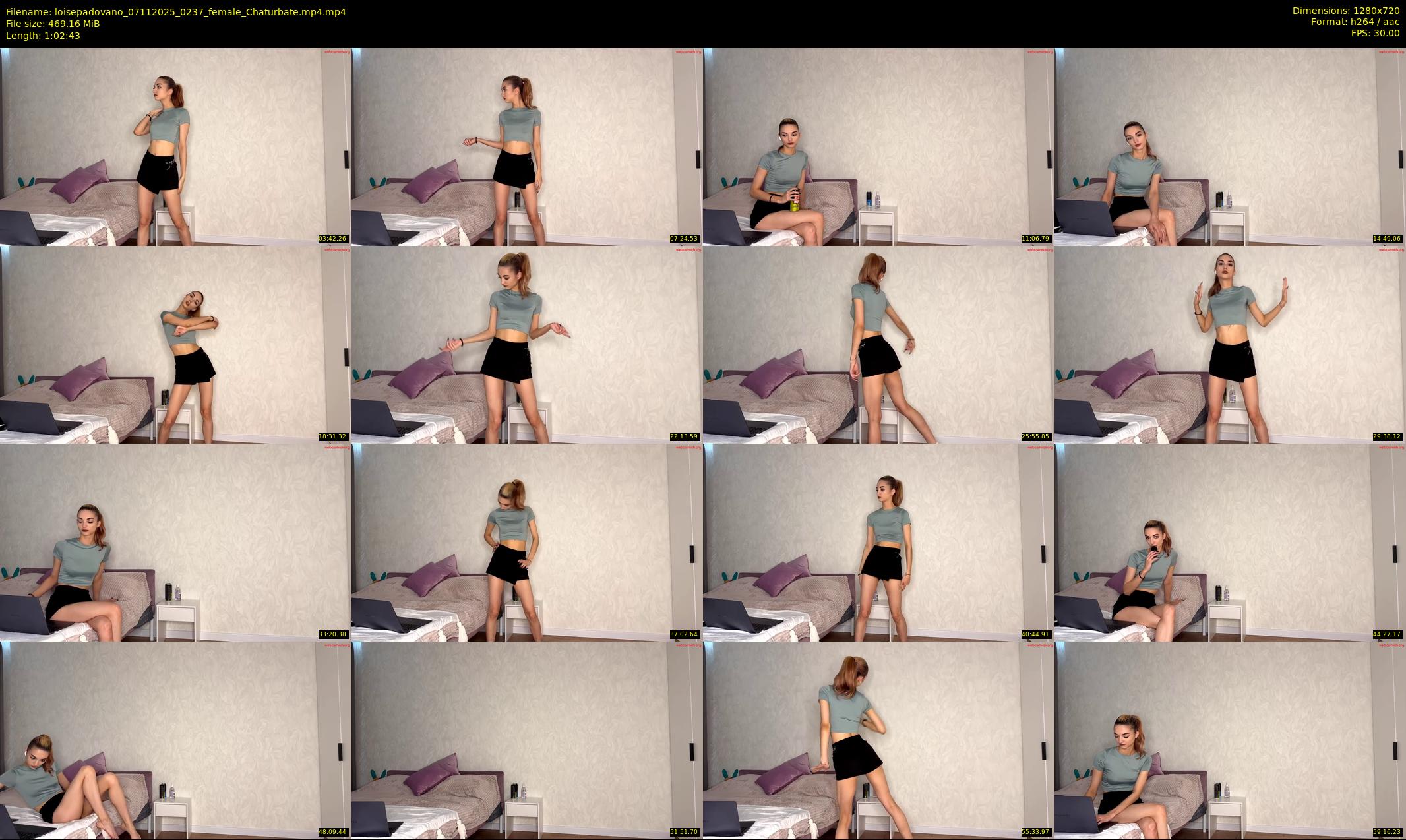 loisepadovano — 63 minute Chaturbate female cam show recording, 720p, Nov 7, 2025