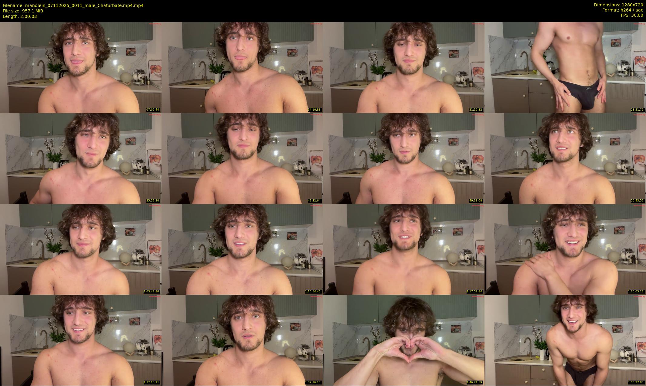 manolein — 121 minute Chaturbate male cam show recording, 720p, Nov 7, 2025