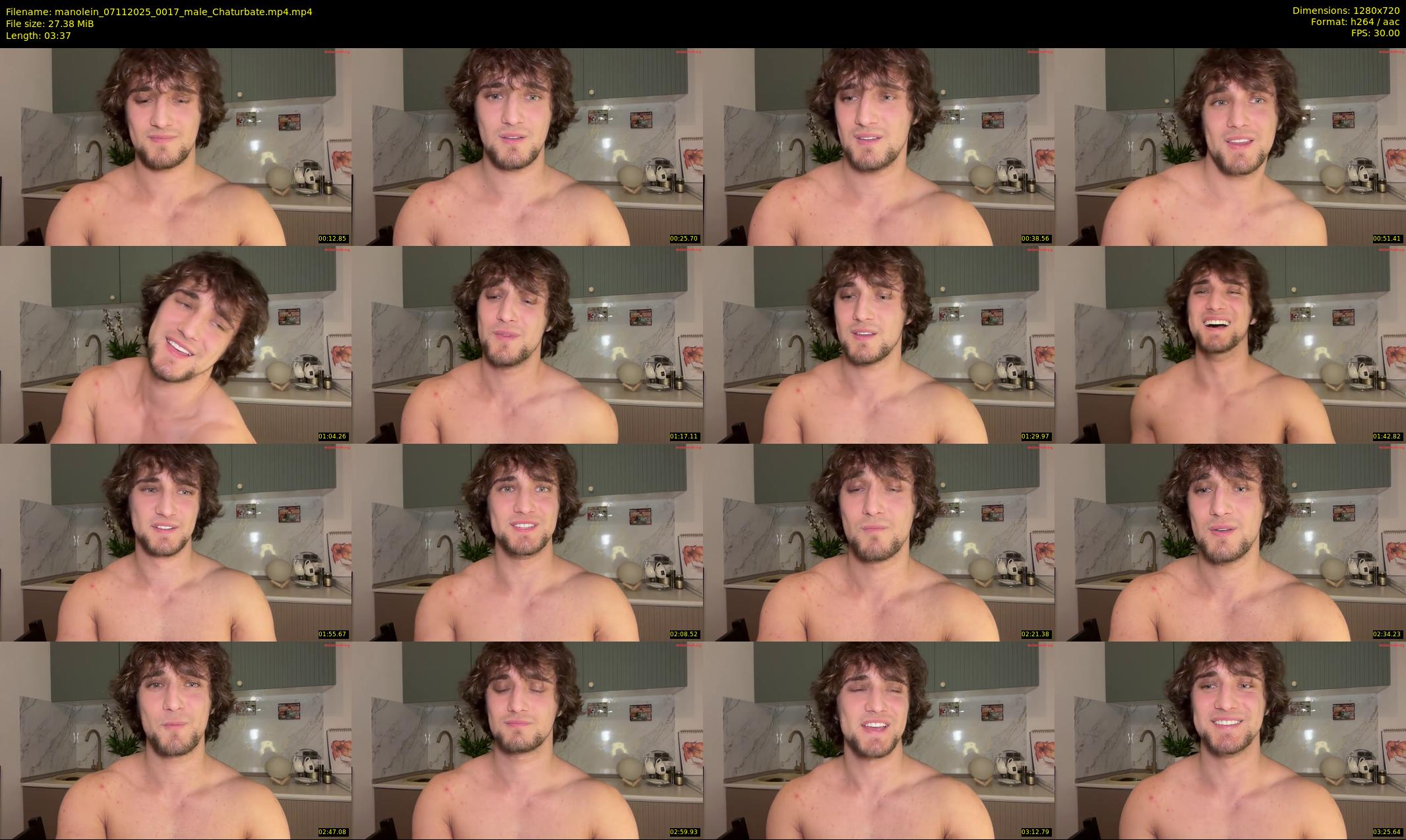 manolein — 4 minute Chaturbate male cam show recording, 720p, Nov 7, 2025