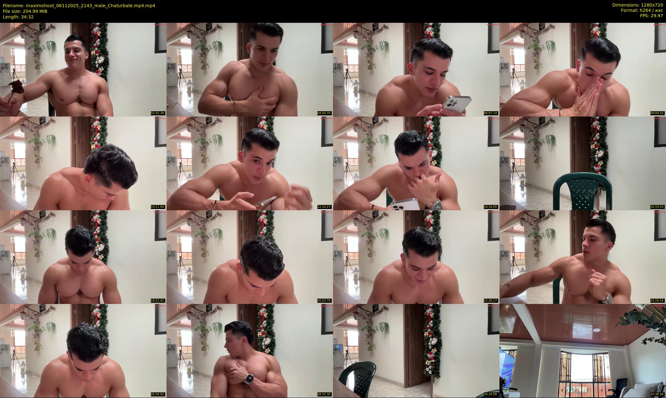 maximohoot — 35 minute Chaturbate male cam show recording, 720p, Nov 6, 2025