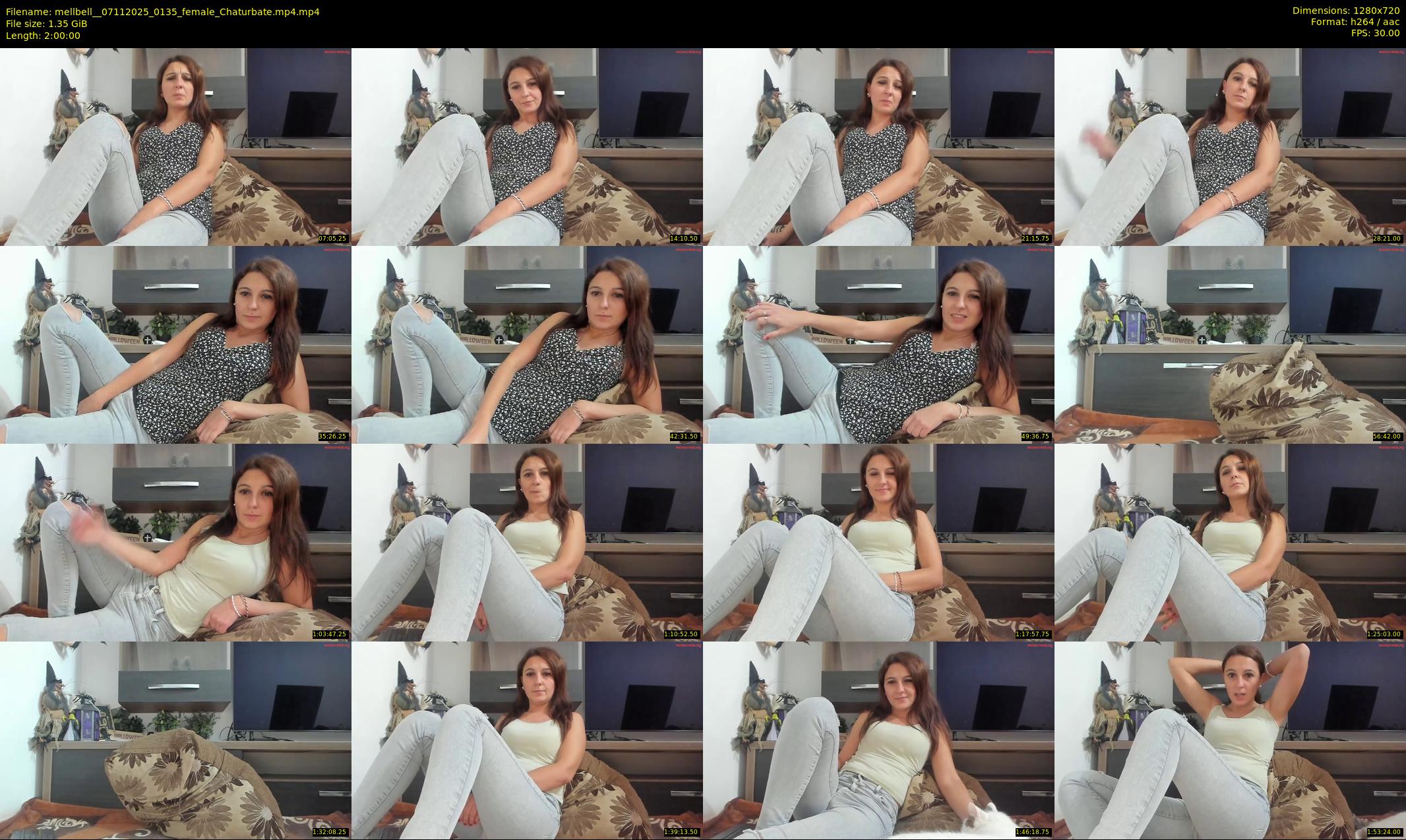 mellbell_ — 120 minute Chaturbate female cam show recording, 720p, Nov 7, 2025