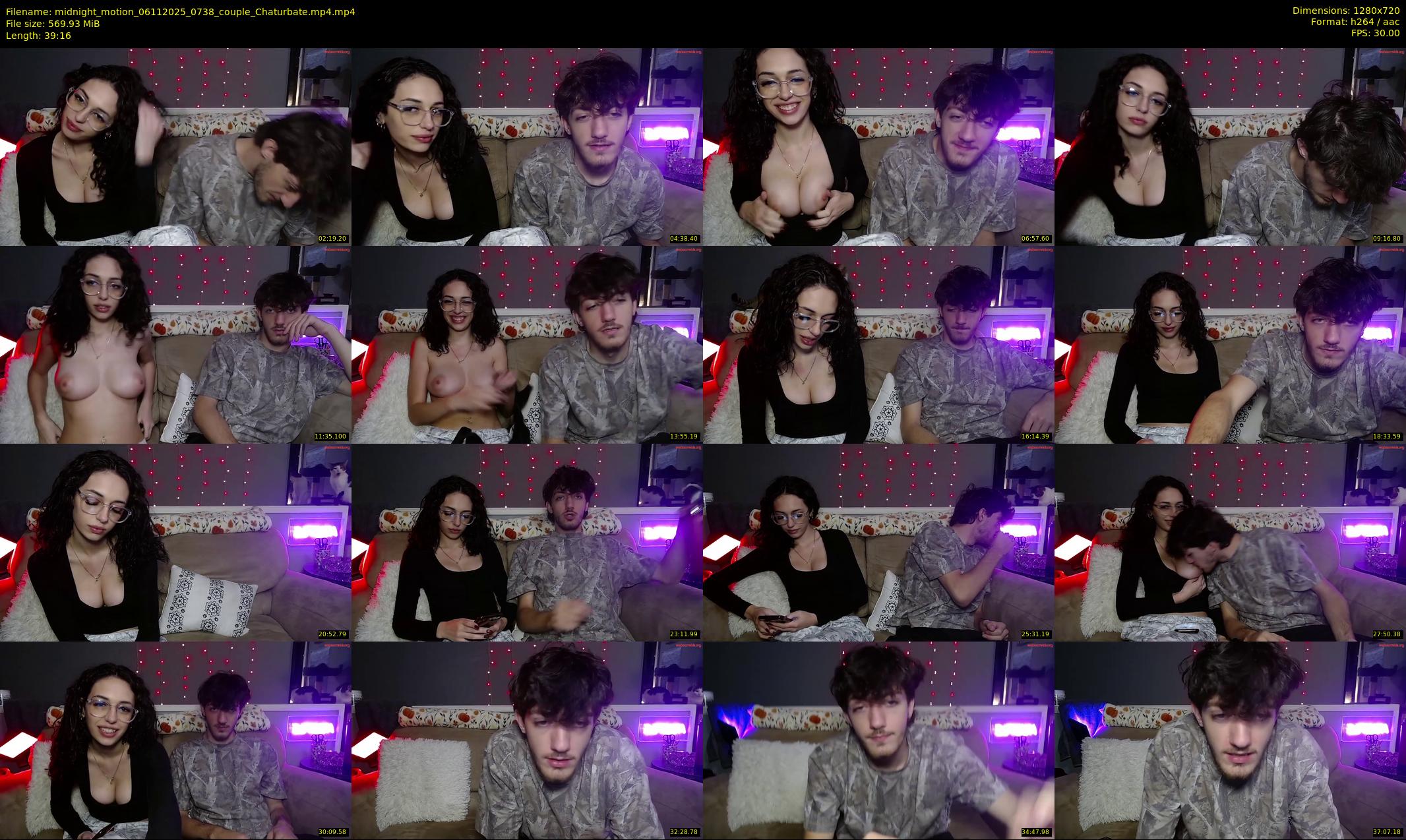 midnight_motion — 40 minute Chaturbate couple cam show recording, 720p, Nov 6, 2025