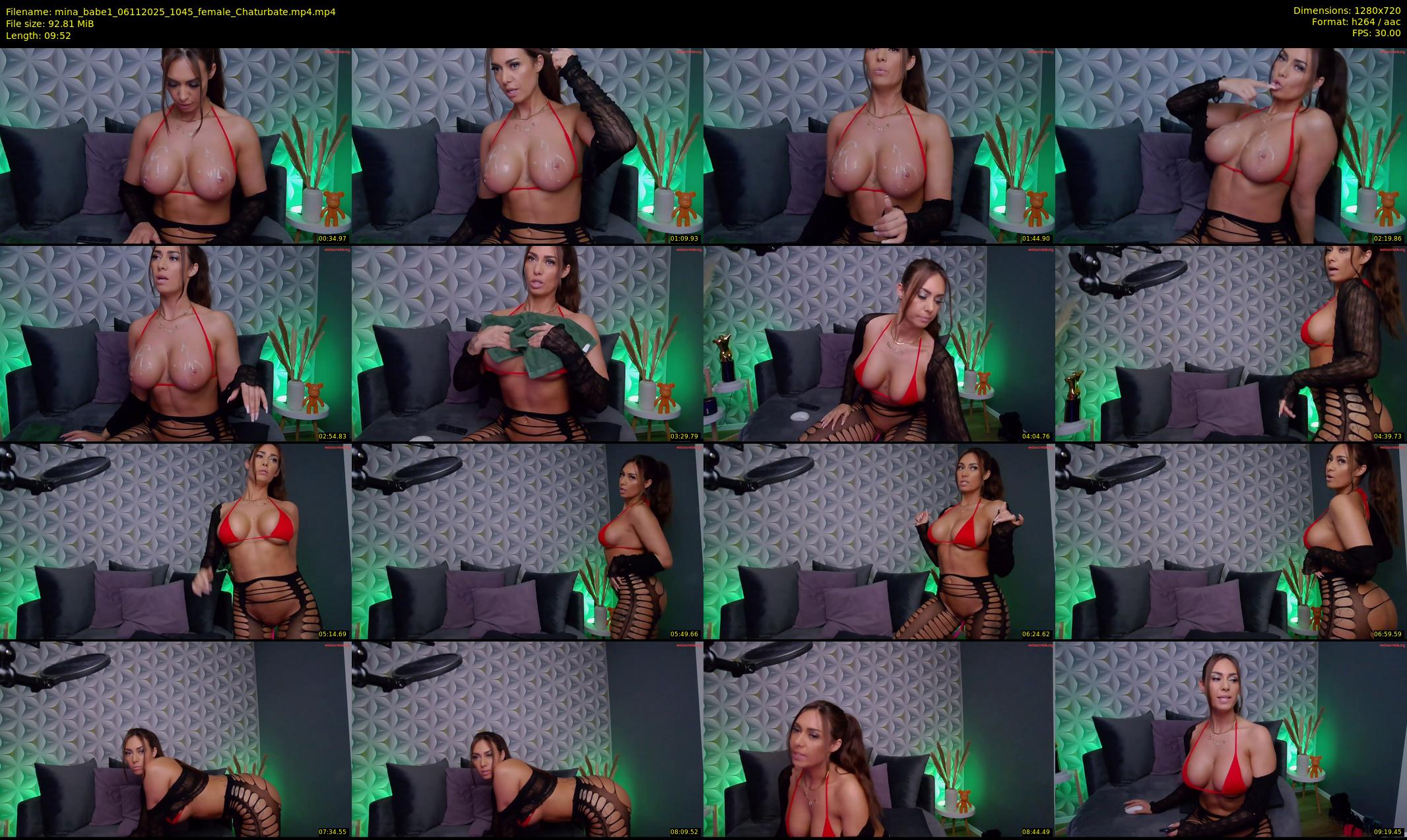 mina_babe1 — 10 minute Chaturbate female cam show recording, 720p, Nov 6, 2025
