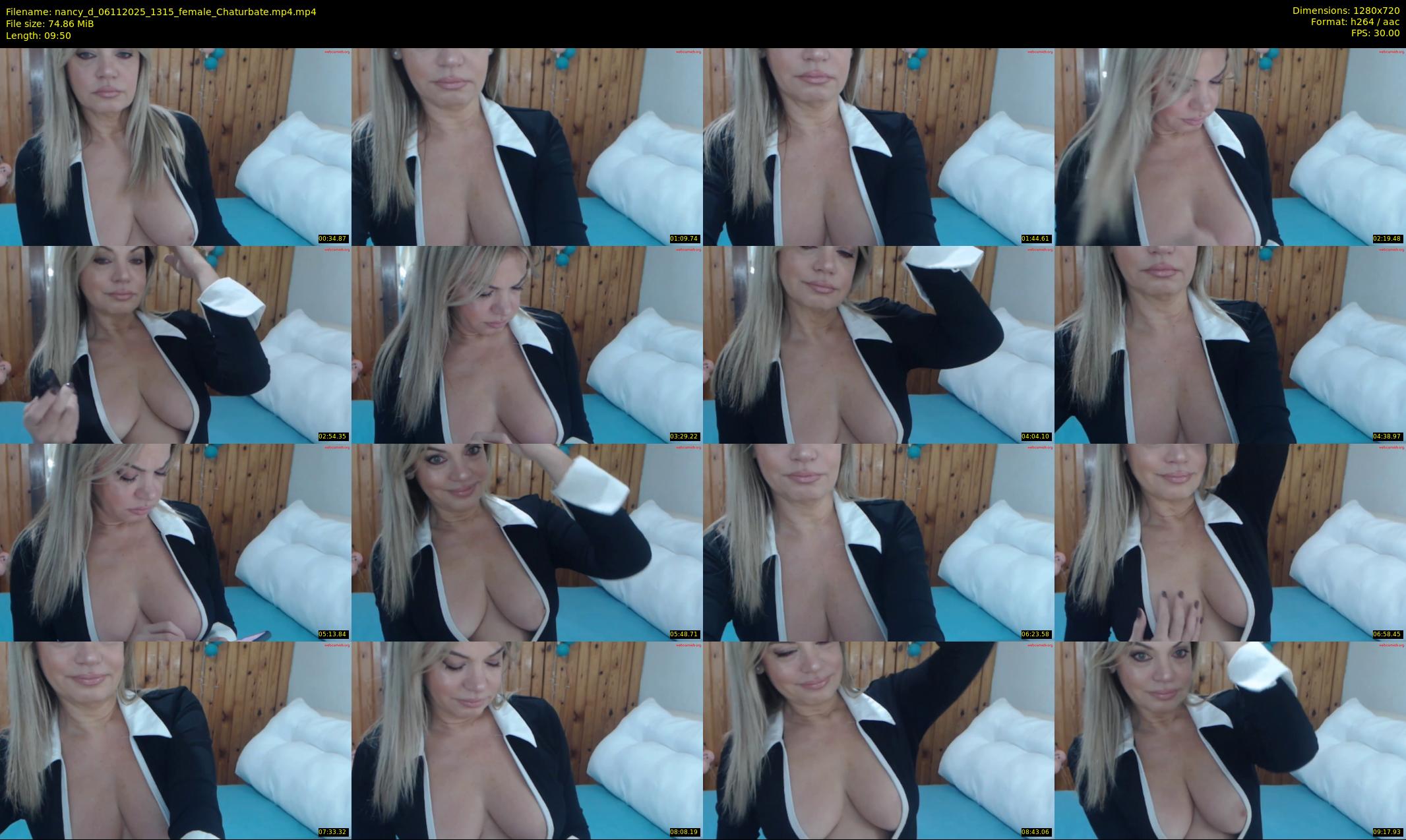 nancy_d — 10 minute Chaturbate female cam show recording, 720p, Nov 6, 2025