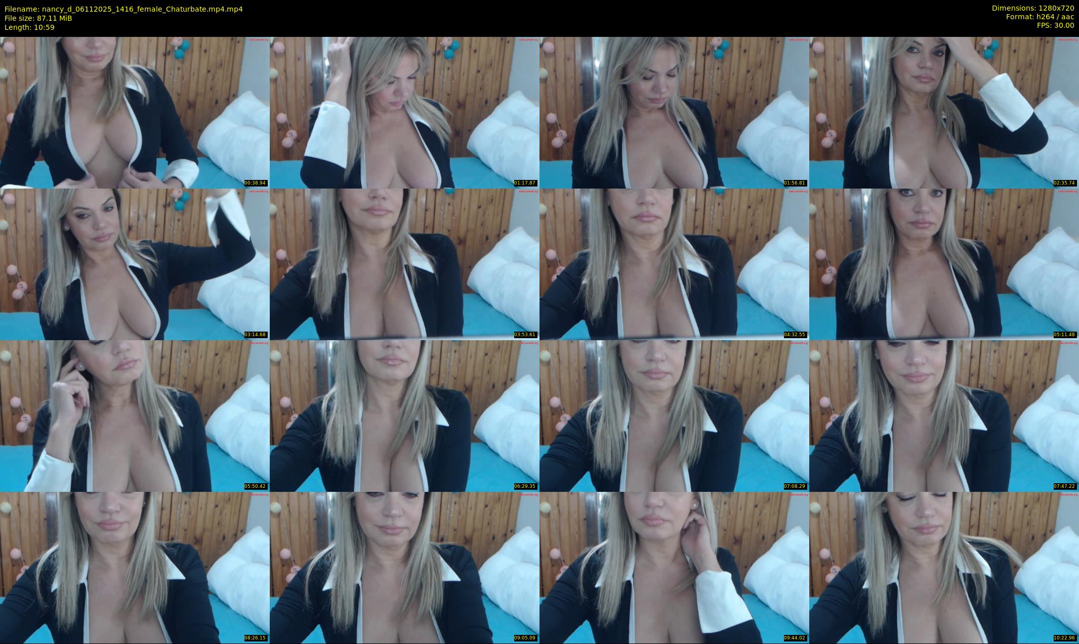 nancy_d — 11 minute Chaturbate female cam show recording, 720p, Nov 6, 2025