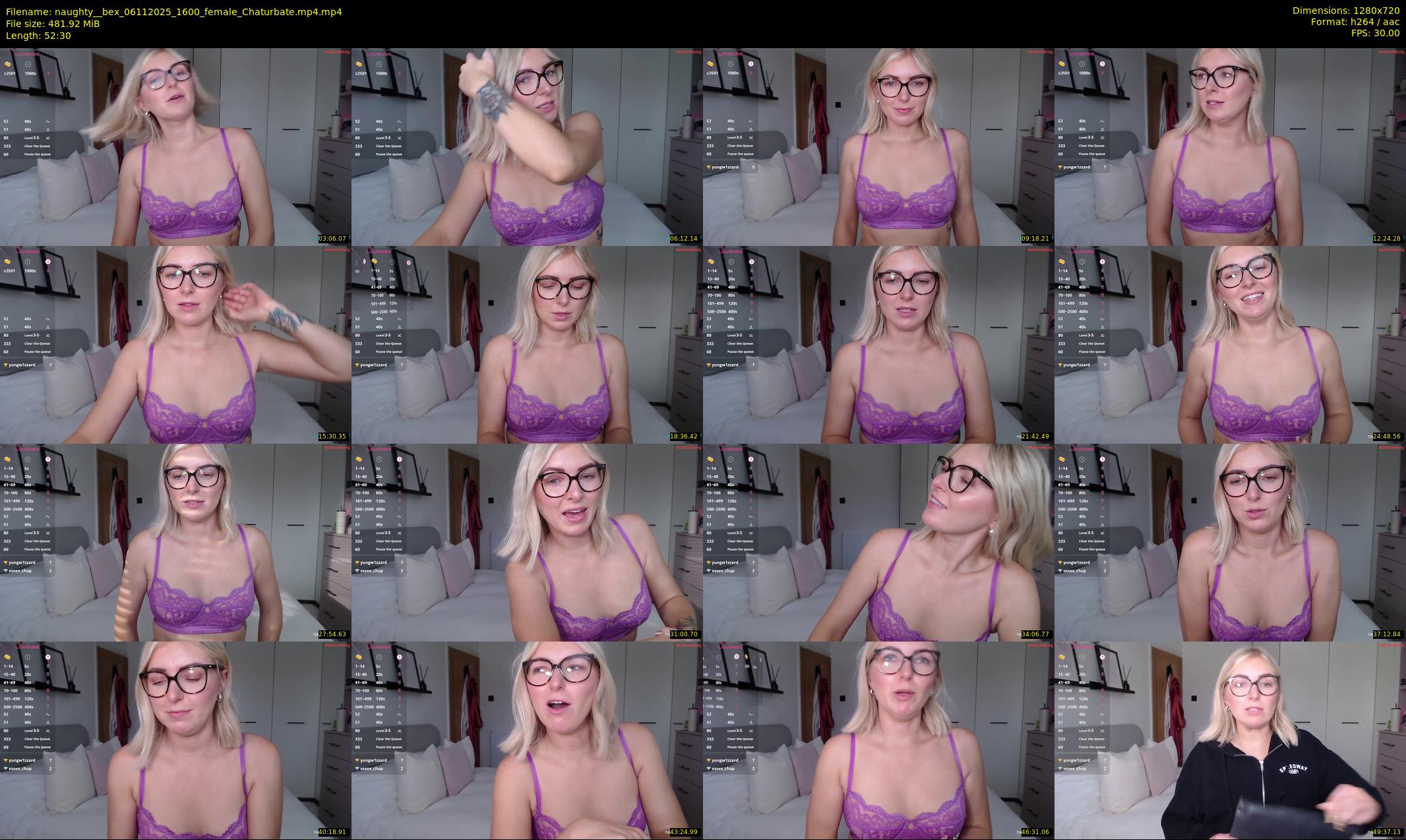 naughty__bex — 53 minute Chaturbate female cam show recording, 720p, Nov 6, 2025