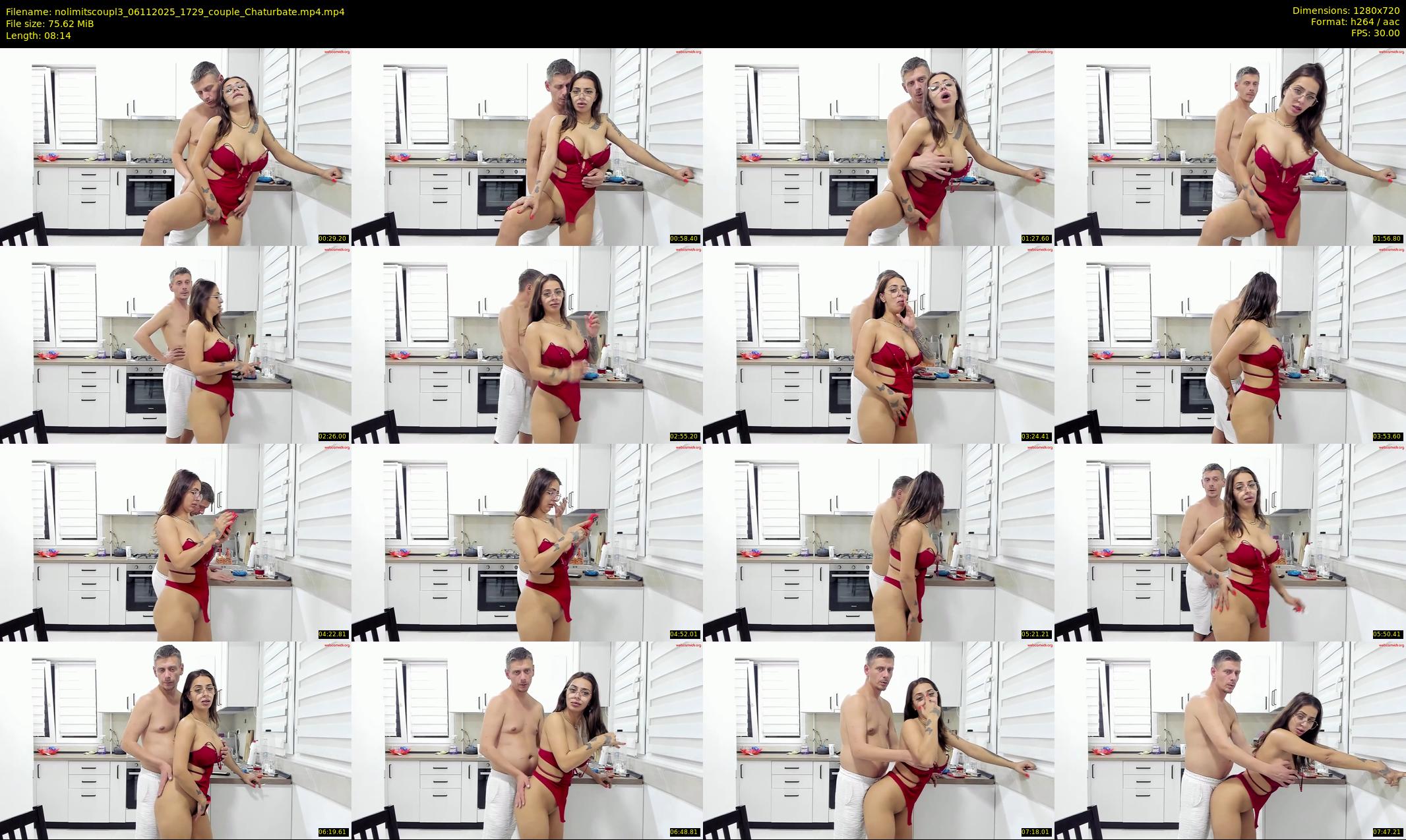 nolimitscoupl3 — 9 minute Chaturbate couple cam show recording, 720p, Nov 6, 2025