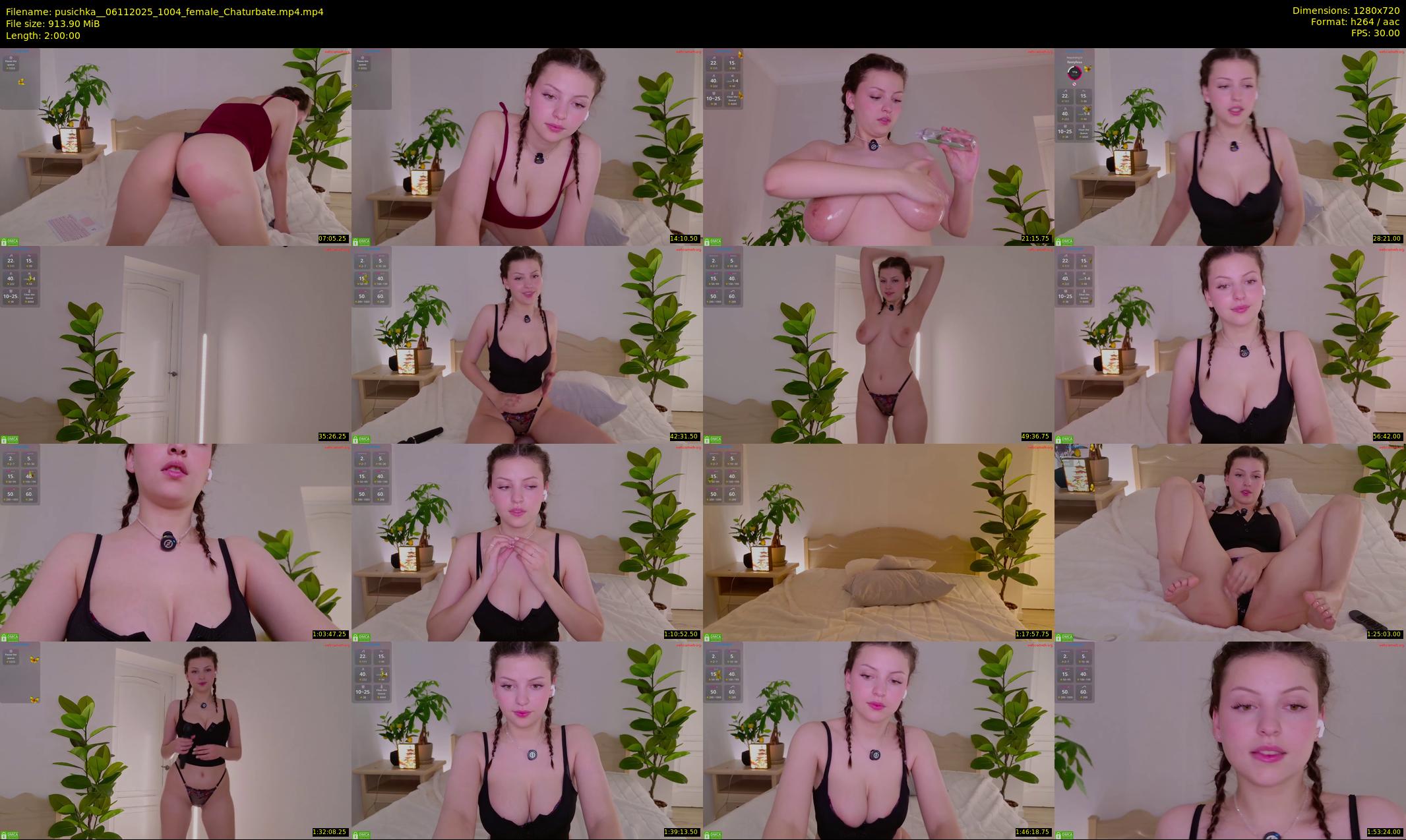 pusichka_ — 120 minute Chaturbate female cam show recording, 720p, Nov 6, 2025