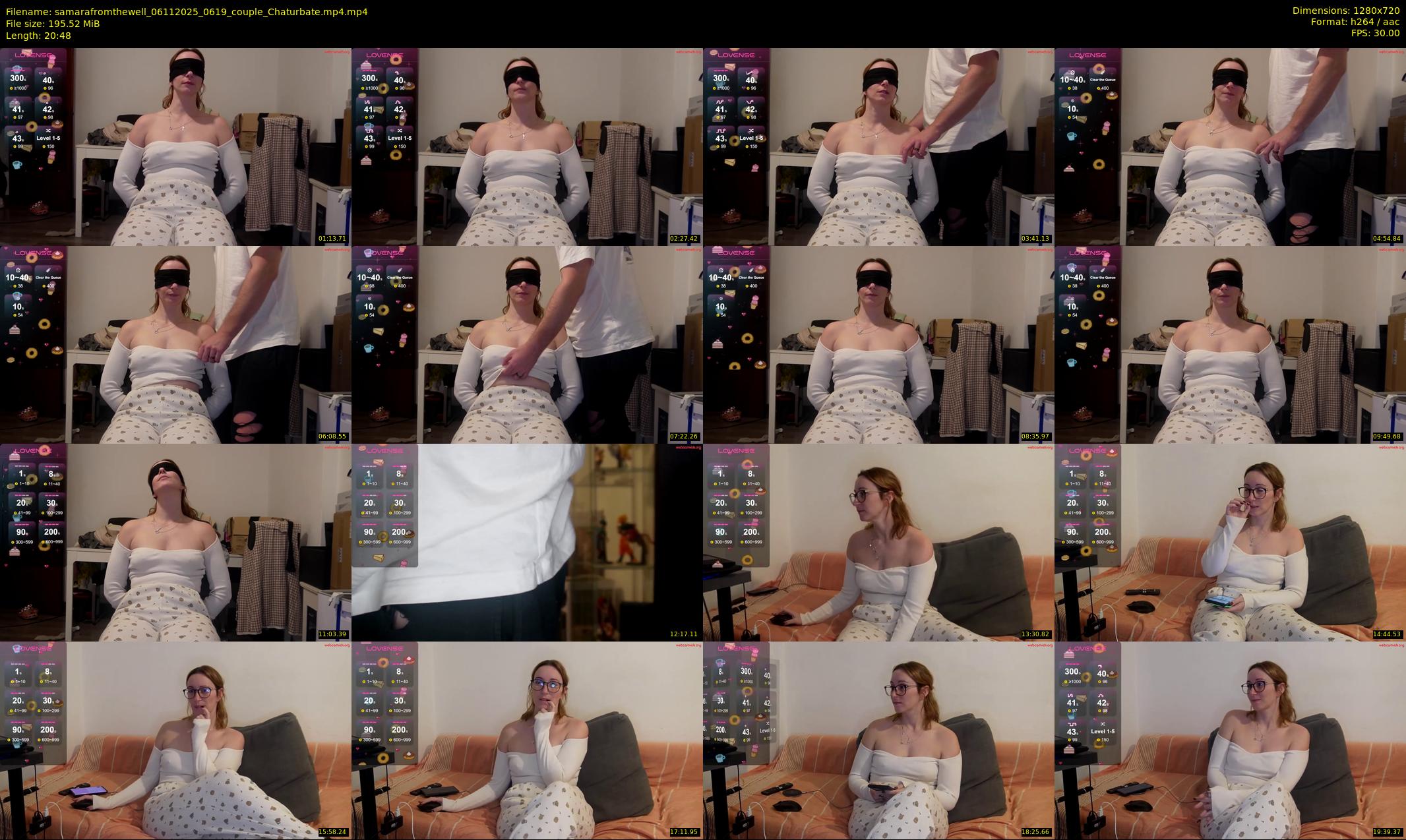 samarafromthewell — 21 minute Chaturbate female cam show recording, 720p, Nov 6, 2025